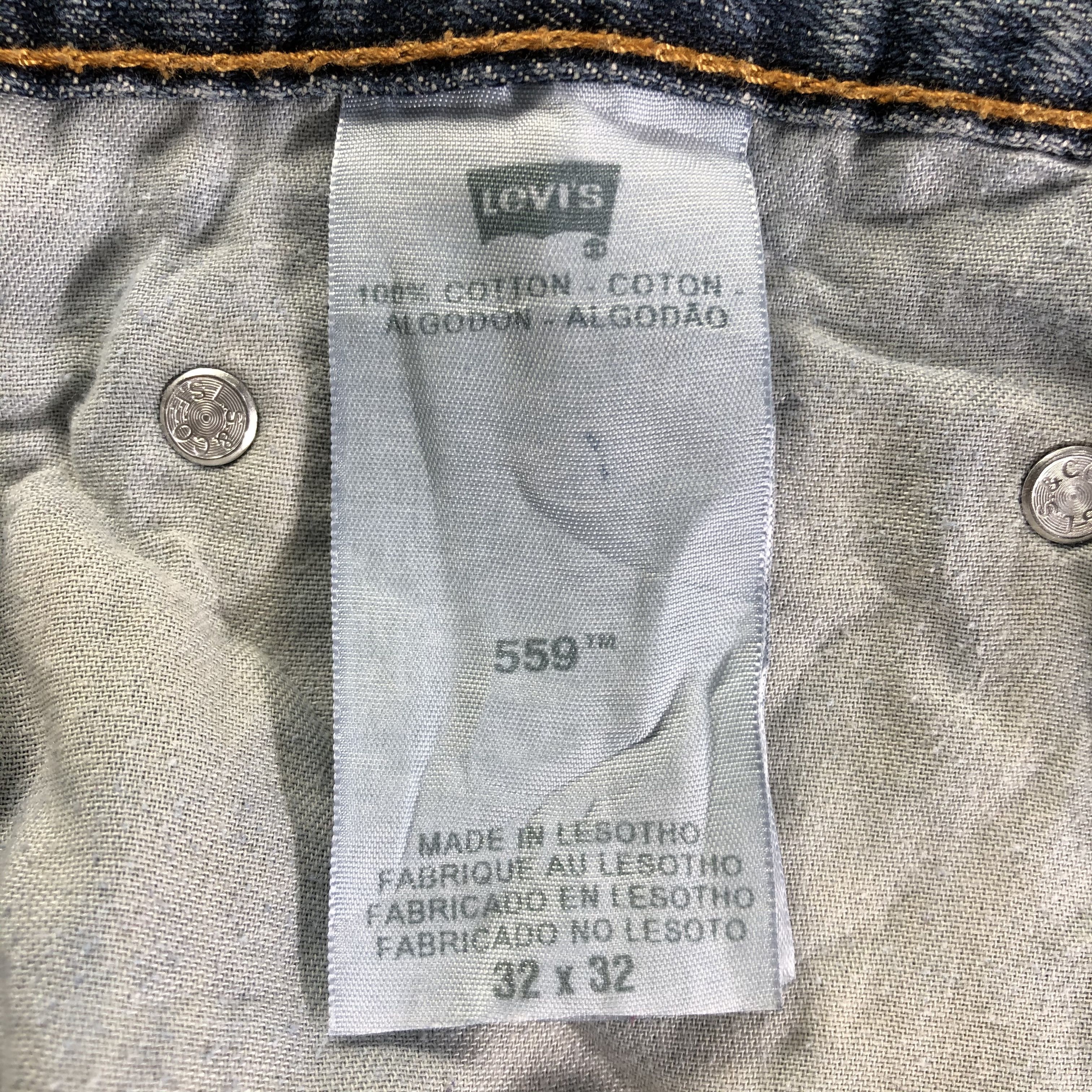 Levi's Vintage Levis 559 Jeans-J4383 Size US 34 / EU 50 - 12 Thumbnail