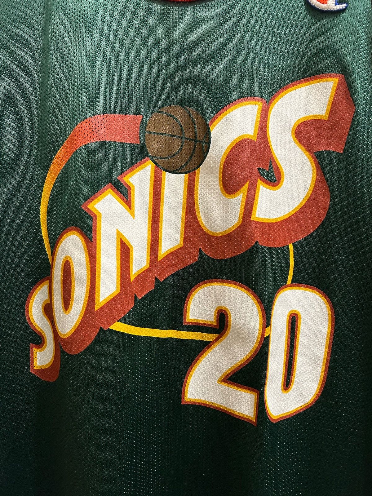 Champion Gary Payton Sonics Jersey L Size US M / EU 48-50 / 2 - 2 Thumbnail