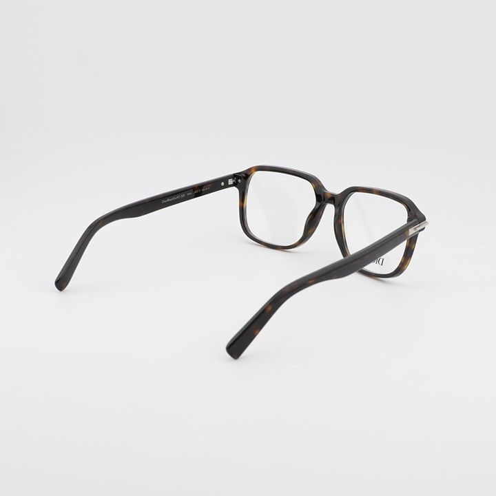 Dior Dior DIORBLACKSUITO S5I 2000 Eyeglasses Havana 53mm Square Size ONE SIZE - 5 Thumbnail