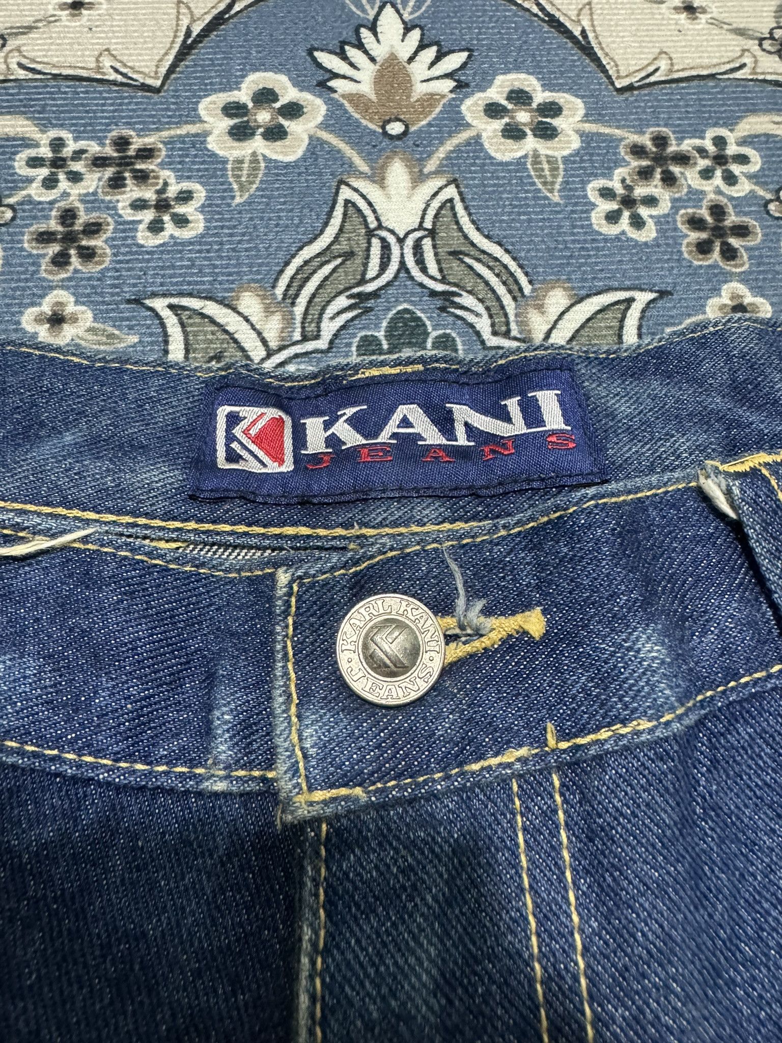 Karl Kani × Vintage Vintage 90's Karl Kani Tupac Baggy Skateboard Hip Hop Jeans Size US 38 / EU 54 - 6 Thumbnail