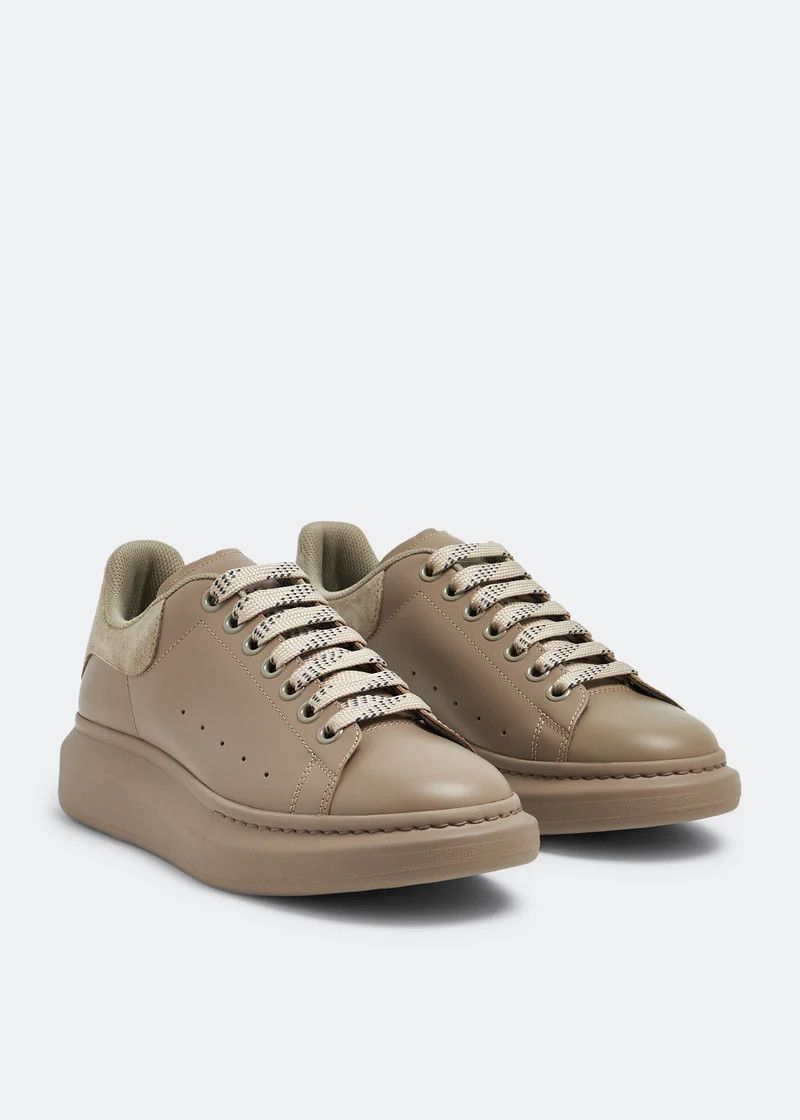 Alexander McQueen o1w1db10725 Sneake Leath S Rubb in Beige/Brown Size US 12 / EU 45 - 4 Thumbnail