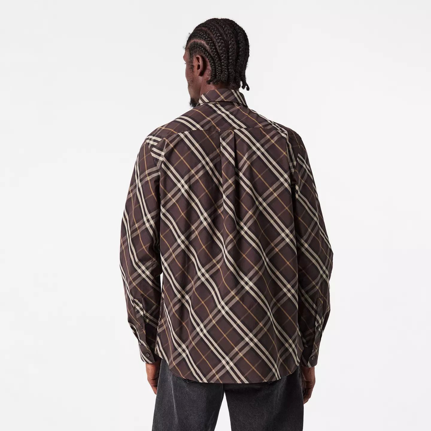 Burberry o1g2r1mq0426 Patterned Tailored Fit Shirt in Multicolor Size US L / EU 52-54 / 3 - 4 Thumbnail