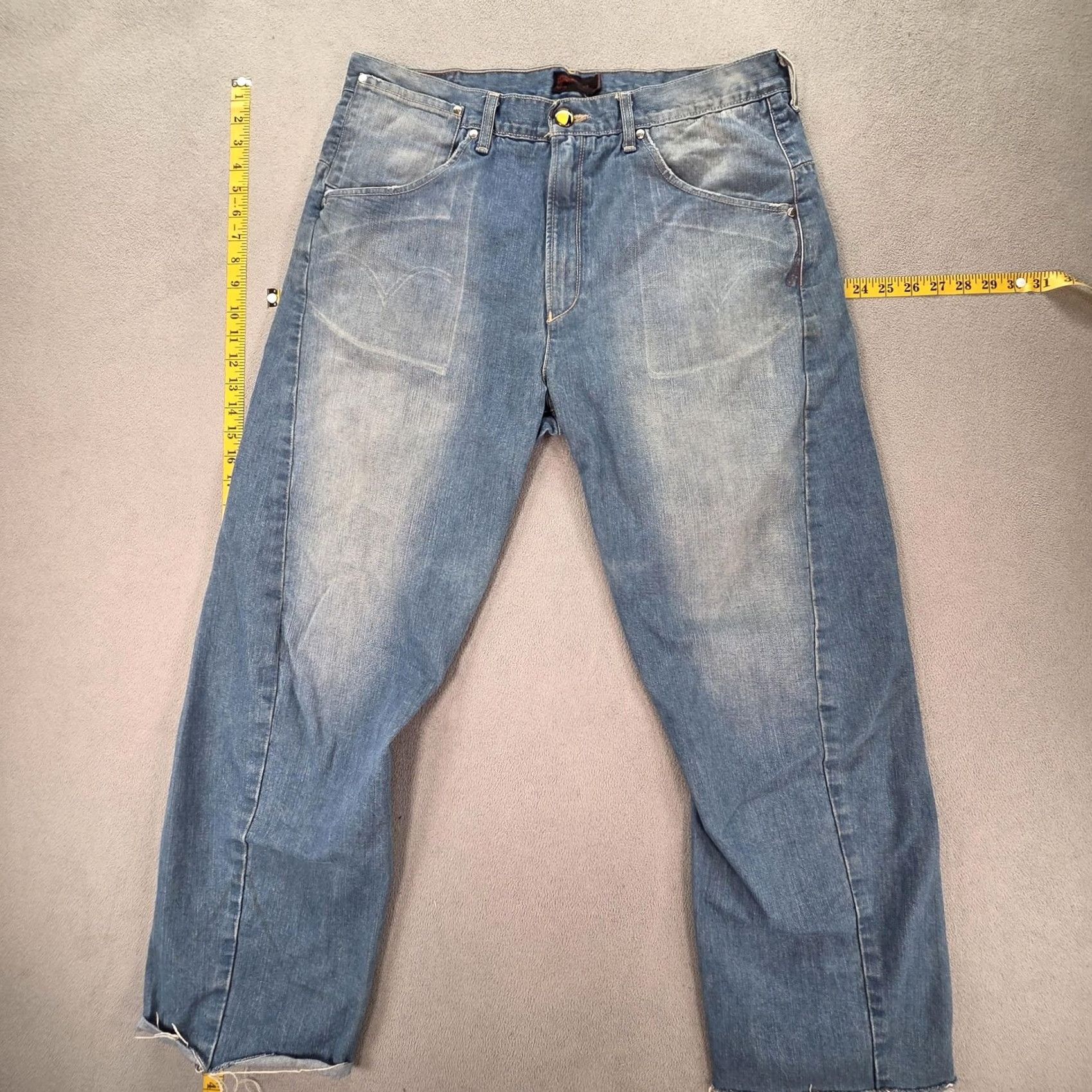Levi's Levi's Engineered Jeans Denim Blue Light Wash Relaxed Twisted Fits 34x29 Jeans Mens Size US 34 / EU 50 - 2 Thumbnail