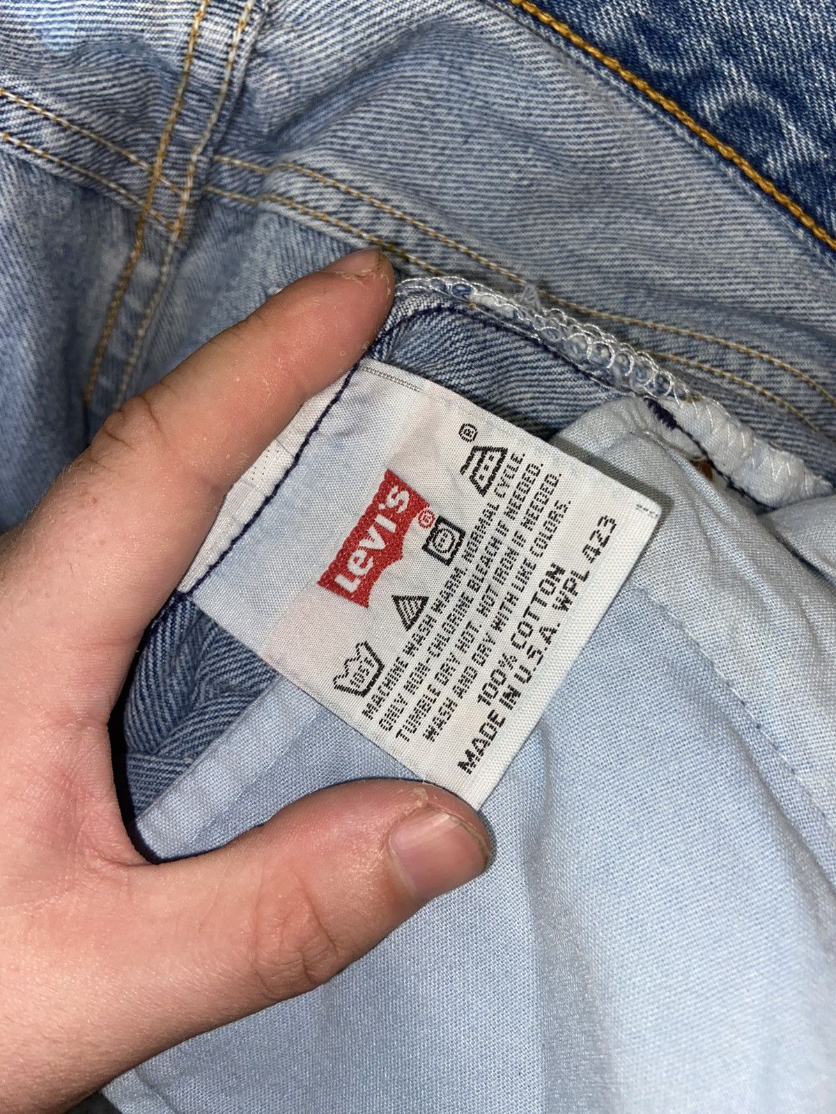 Levi's Vintage Clothing × Vintage LEVIS VINTAGE 501 MADE IN USA PANTS 30/36 SIZE Size US 30 / EU 46 - 7 Thumbnail