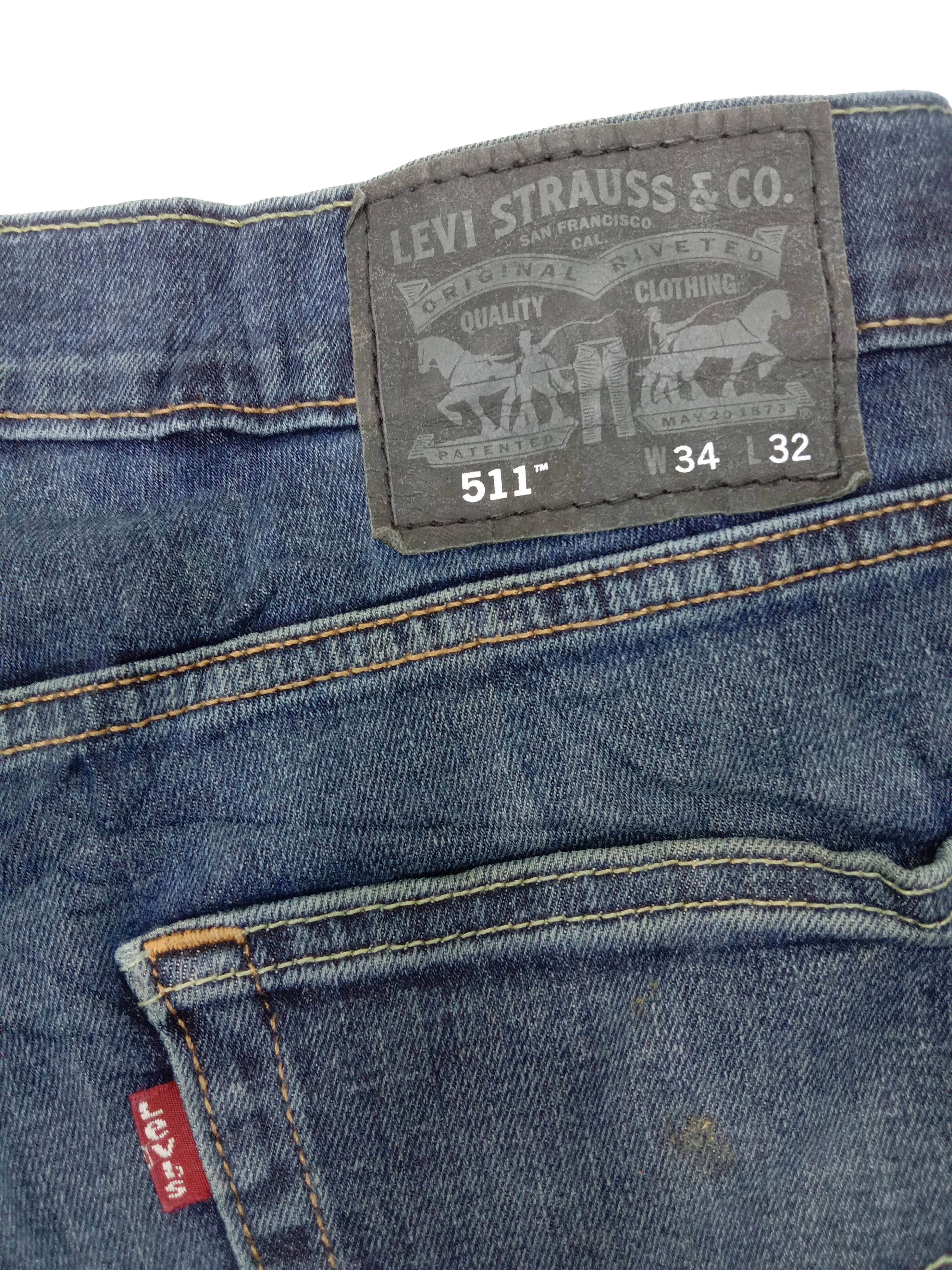 Levi's Vintage Levi's 511 Slim Fit Jeans Size US 34 / EU 50 - 14 Thumbnail
