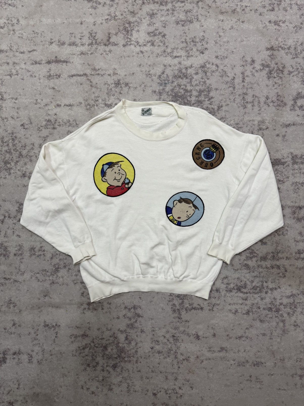 Cartoon Network Vintage 90s DS D-Studio Cartoon Patch Crewneck Sweatshirt Size US L / EU 52-54 / 3 - 3 Thumbnail