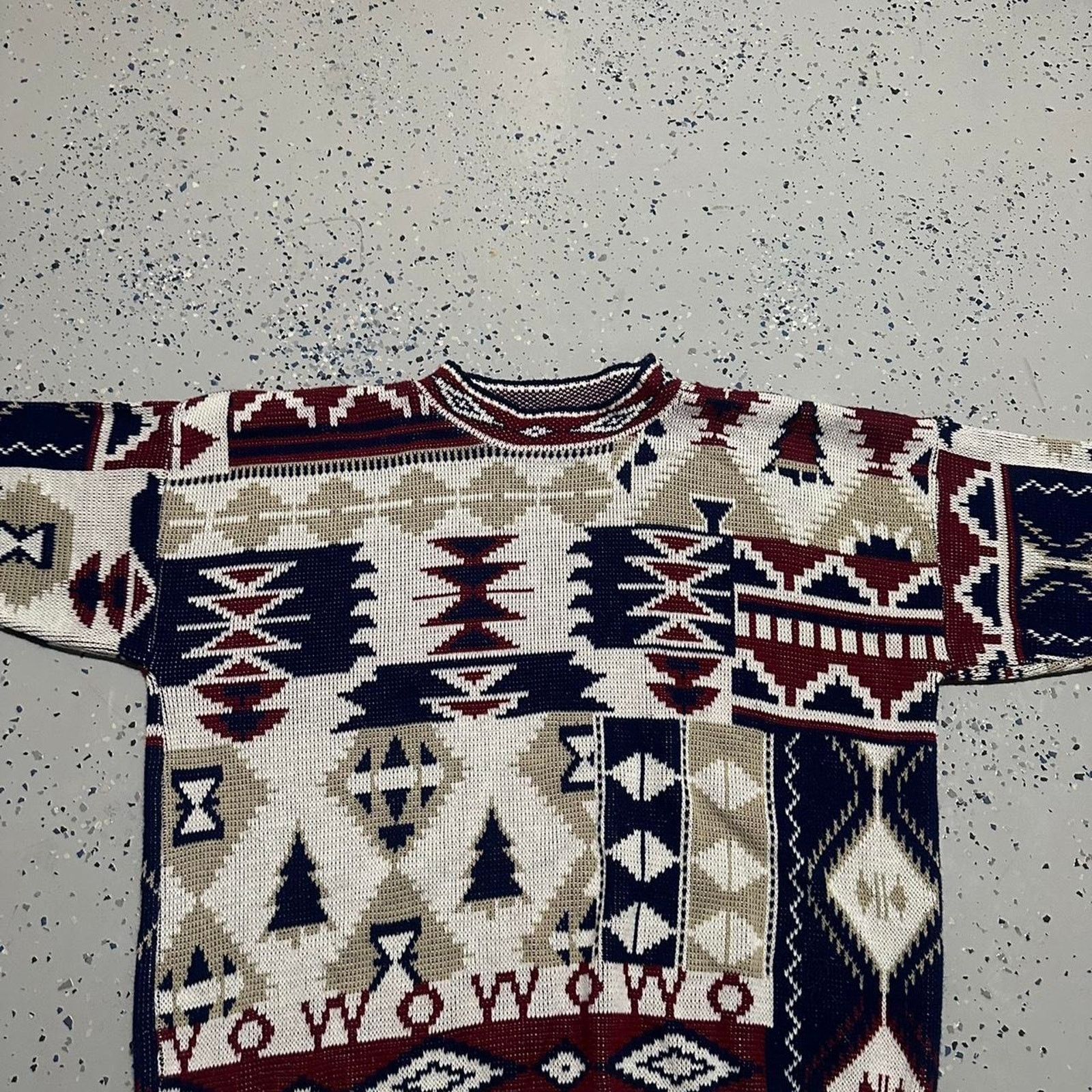 Coogi Vintage Jessica Roberts Acrylic Knit Sweater Size US M / EU 48-50 / 2 - 2 Thumbnail