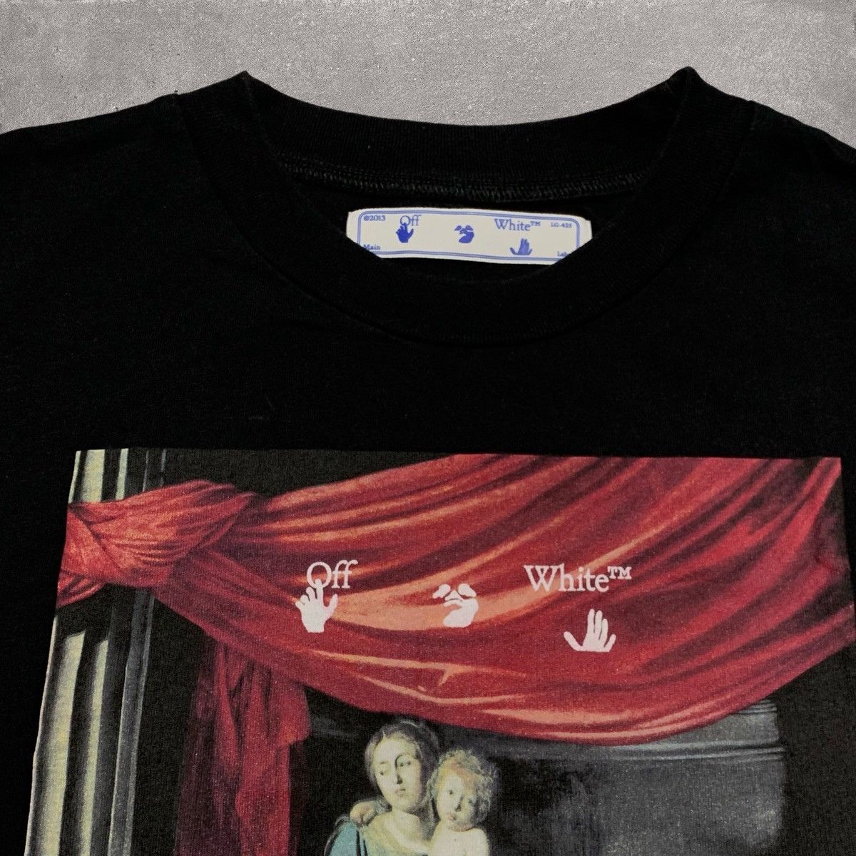 Off-White Off White Small Tee Caravaggio Arrows Black T-Shirt Virgil Size US S / EU 44-46 / 1 - 3 Thumbnail