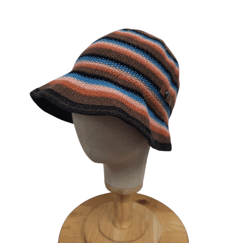Borsalino ⛱️ Borsalino stripes multicolor visor hat Size ONE SIZE - 1 Thumbnail