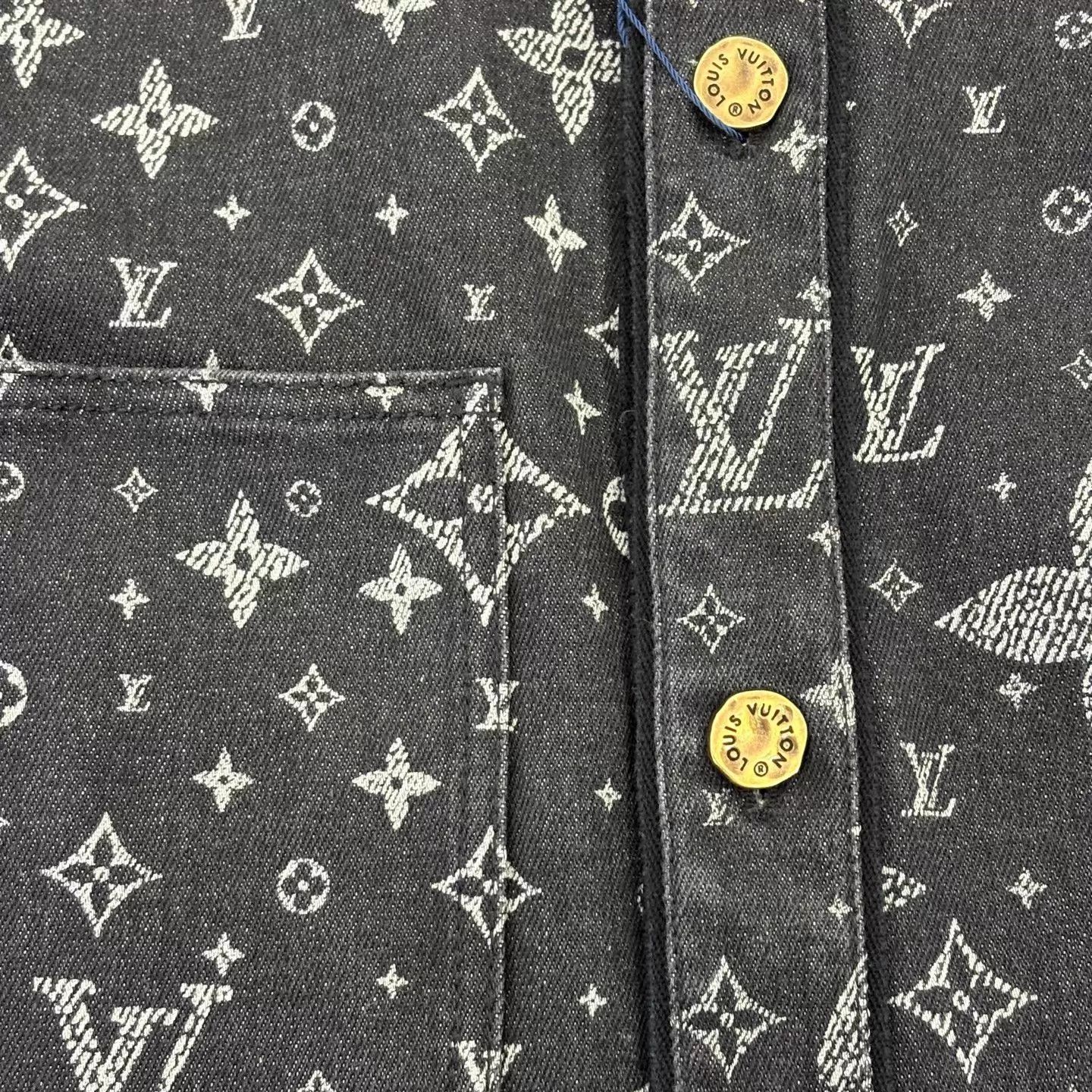 Louis Vuitton Louis Vuitton Starry Short Sleeve Shirt Jacket Men's M Size US M / EU 48-50 / 2 - 7 Thumbnail