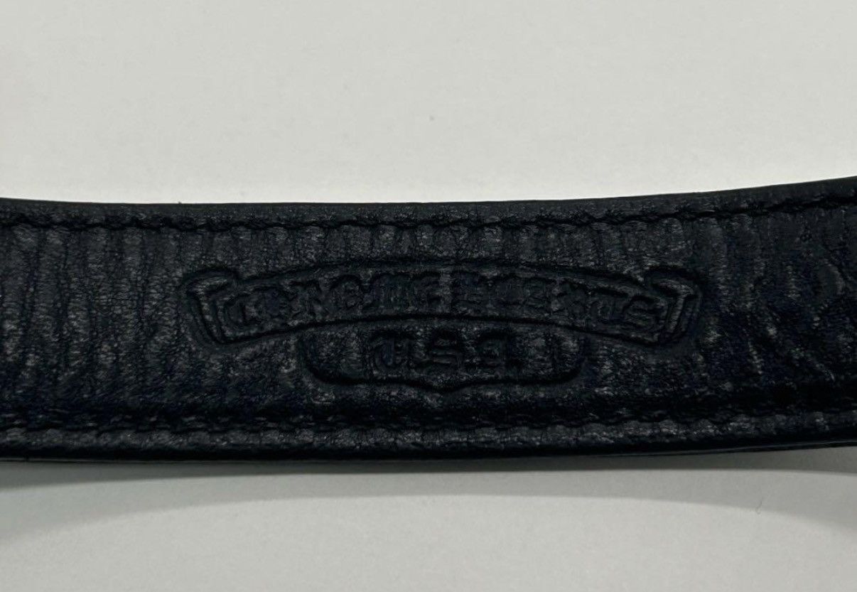 Chrome Hearts Chrome Hearts Cross leather bracelet Size ONE SIZE - 4 Thumbnail