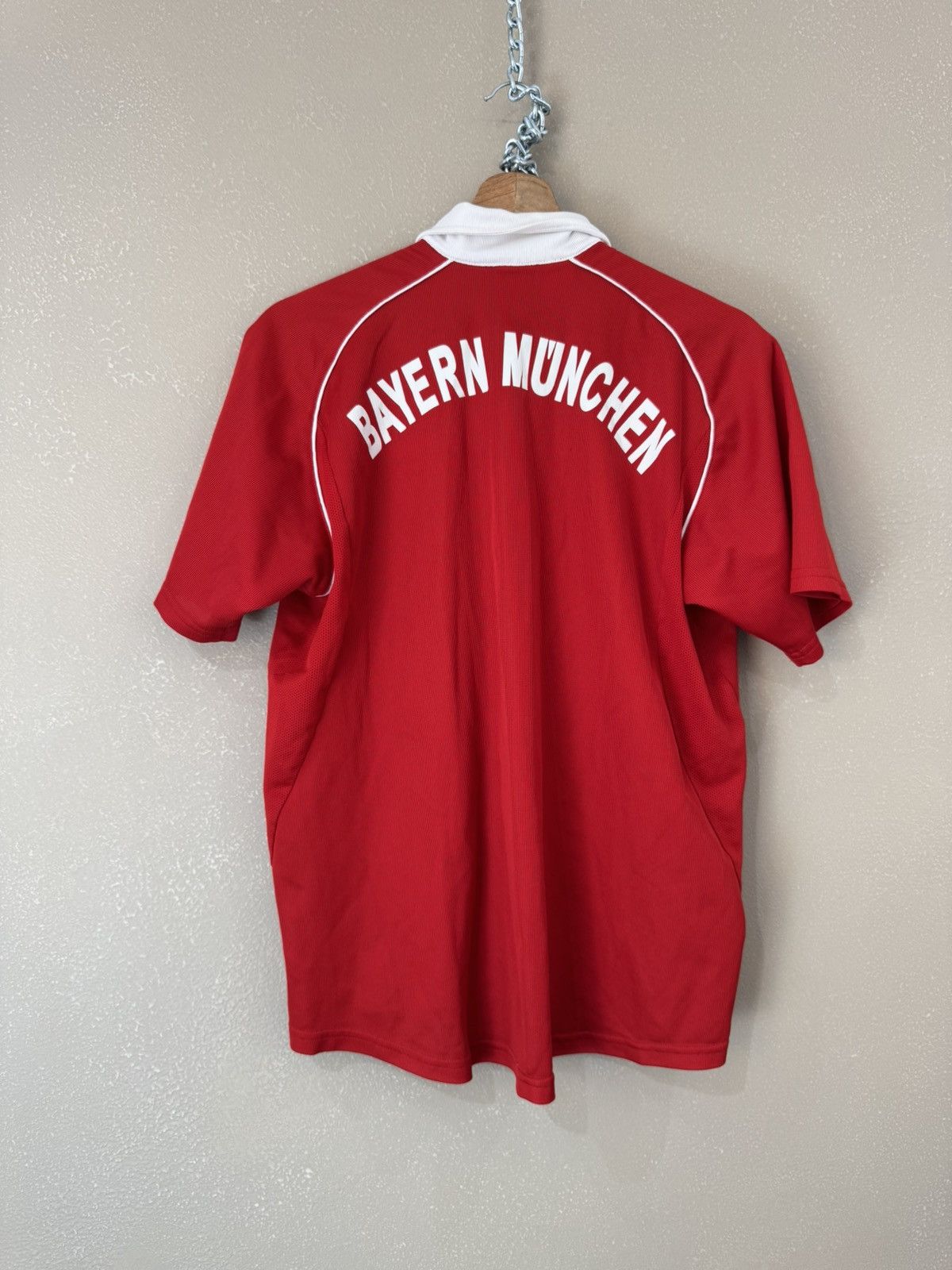 Adidas Vintage 00s Adidas Bayern Munchen Football Soccer Jersey Size US S / EU 44-46 / 1 - 2 Thumbnail