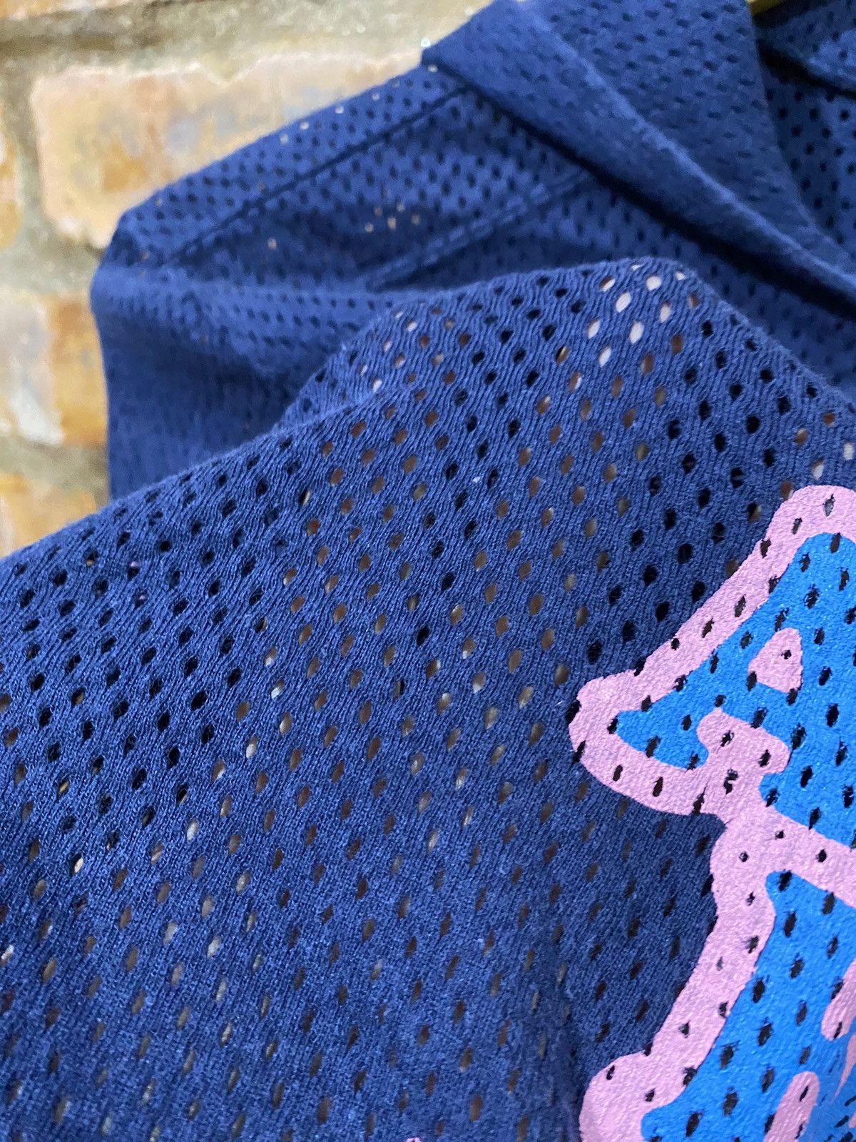 Angel Blue 1990s Angle Blue Mesh Pop Hoodie Size S / US 4 / IT 40 - 6 Thumbnail