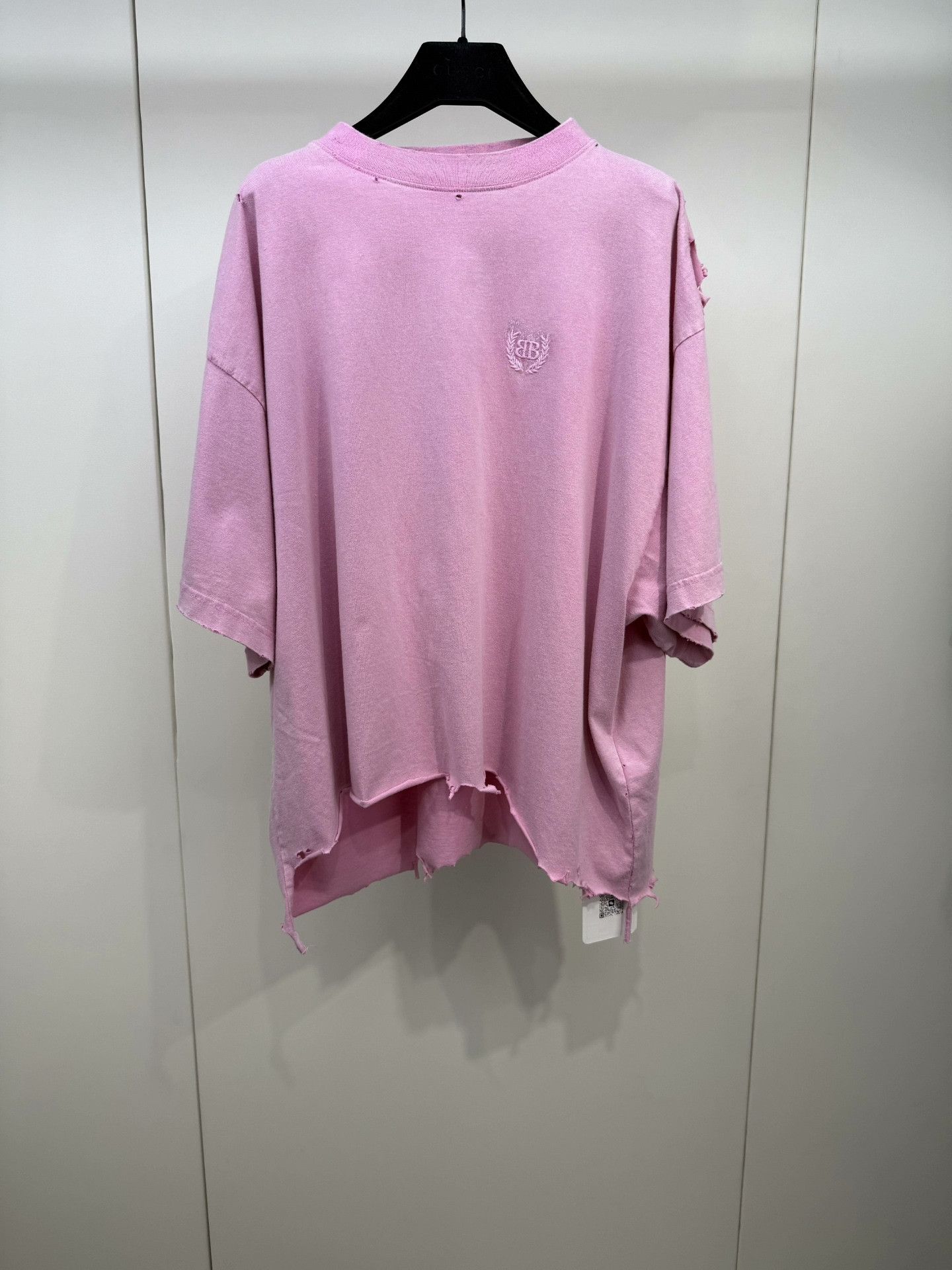 Balenciaga Balenciaga Pink Graffiti Short Sleeve Size S / US 4 / IT 40 - 1 Thumbnail