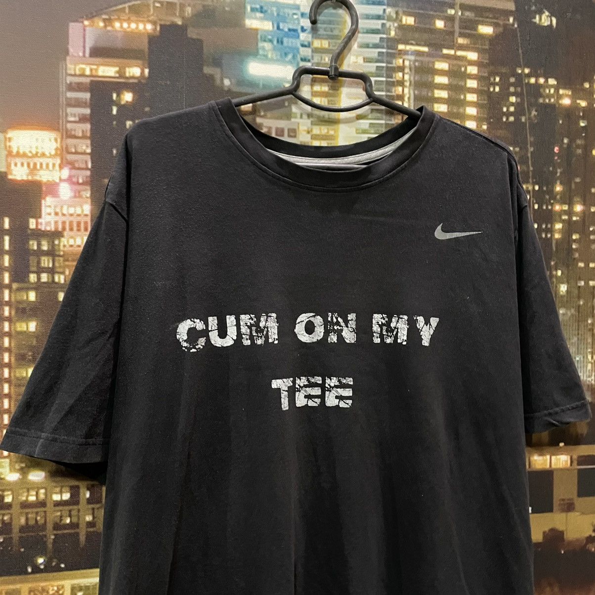 Band Tees VINTAGE 90S CUM ON MY TEE FUNNY BAND ROCK PORN STAR TEE Y2K Size US XXL / EU 58 / 5 - 2 Thumbnail