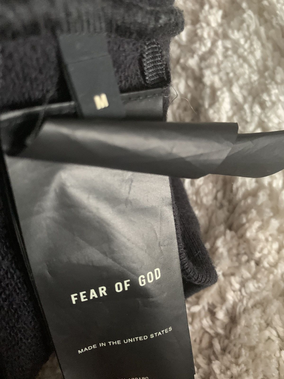 Fear of God Fear of God 6th Collection Black FG Hoodie Size US M / EU 48-50 / 2 - 6 Thumbnail