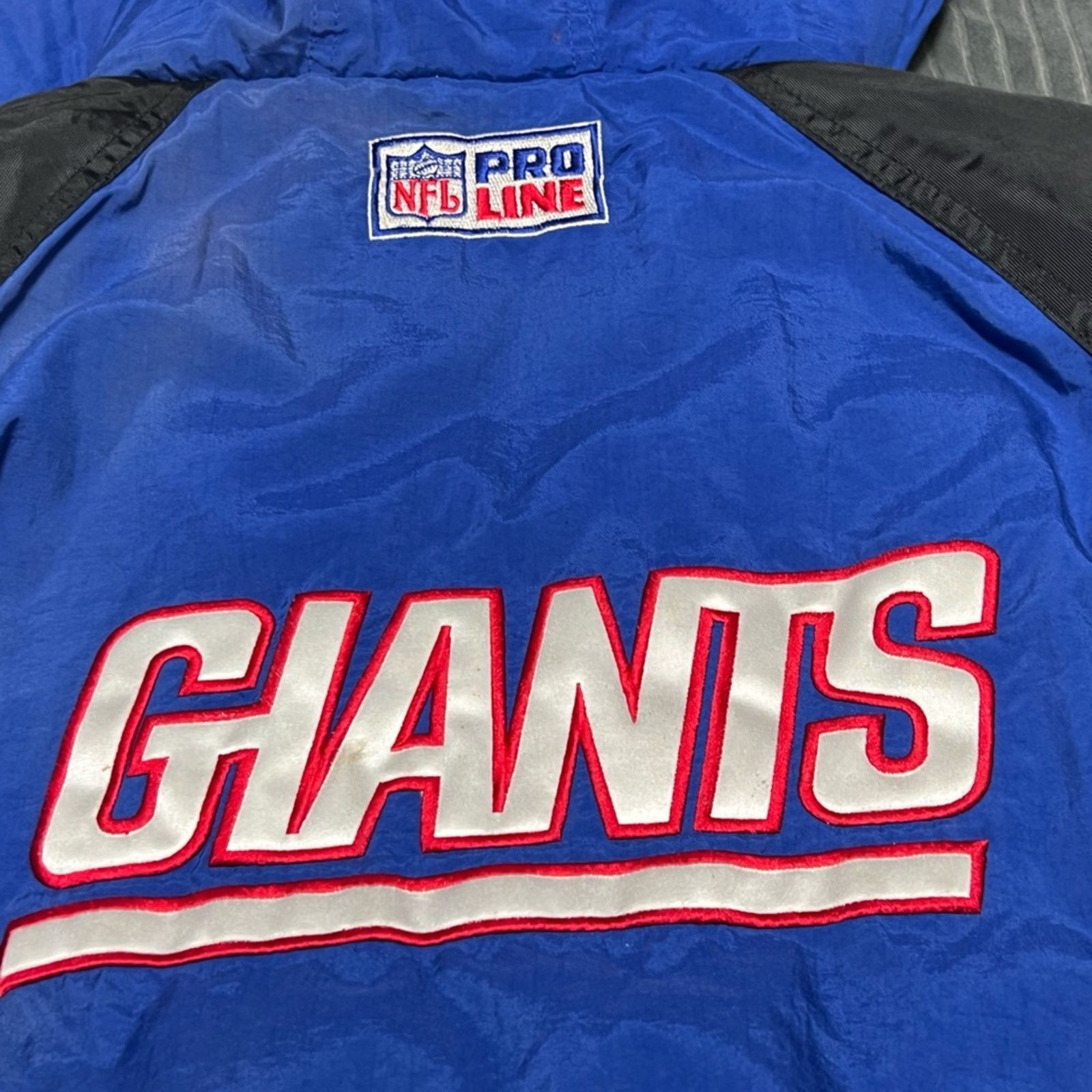Starter Vintage Starter New York Giants Half Zip Jacket Proline NFL Size US M / EU 48-50 / 2 - 10 Thumbnail
