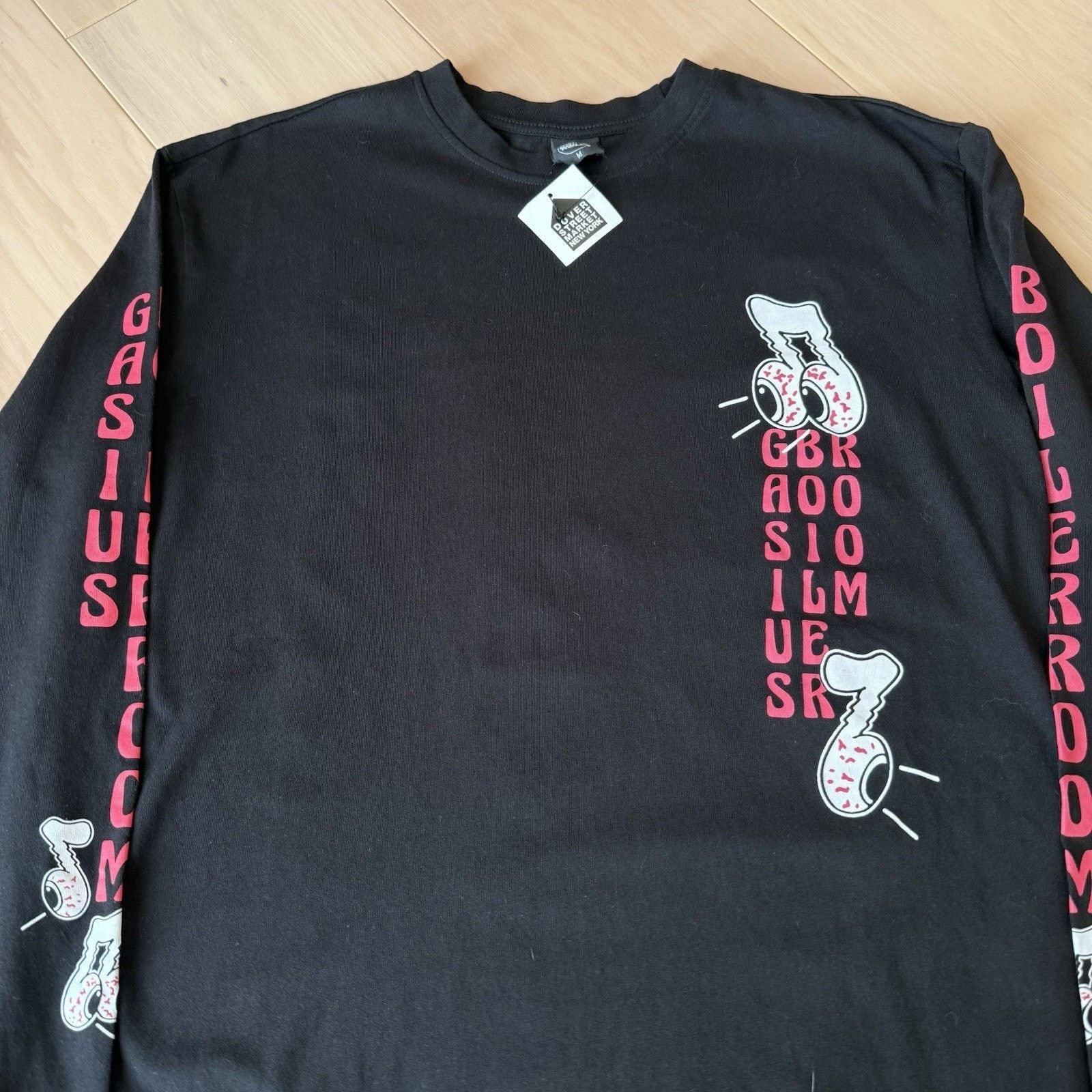 Dover Street Market Boiler Room Gasius Shirt Medium Black Dover Street Market Size US M / EU 48-50 / 2 - 3 Thumbnail