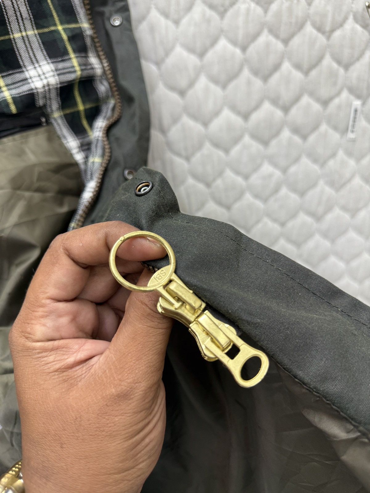 Barbour 💥💥🔥STEALS ROCKALL WAXED JACKET Size US L / EU 52-54 / 3 - 10 Thumbnail