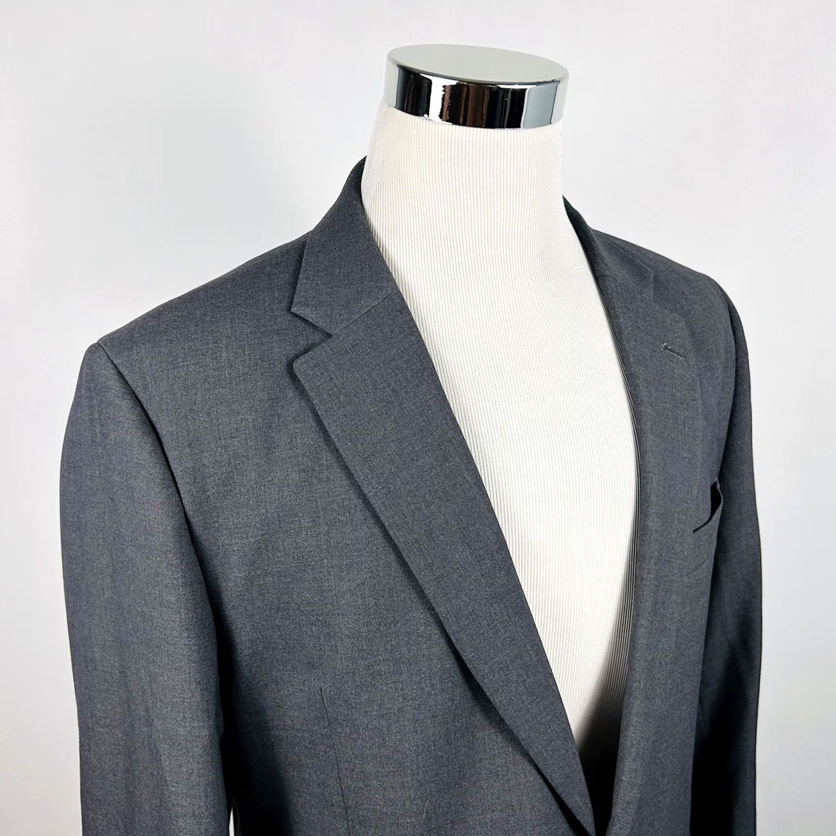 Nautica Nautica Sport Coat Gray Two Button Double Vented Poly Blend 46L Regular Long Jacket Mens Shirt? Size US XS / EU 42 / 0 - 2 Thumbnail