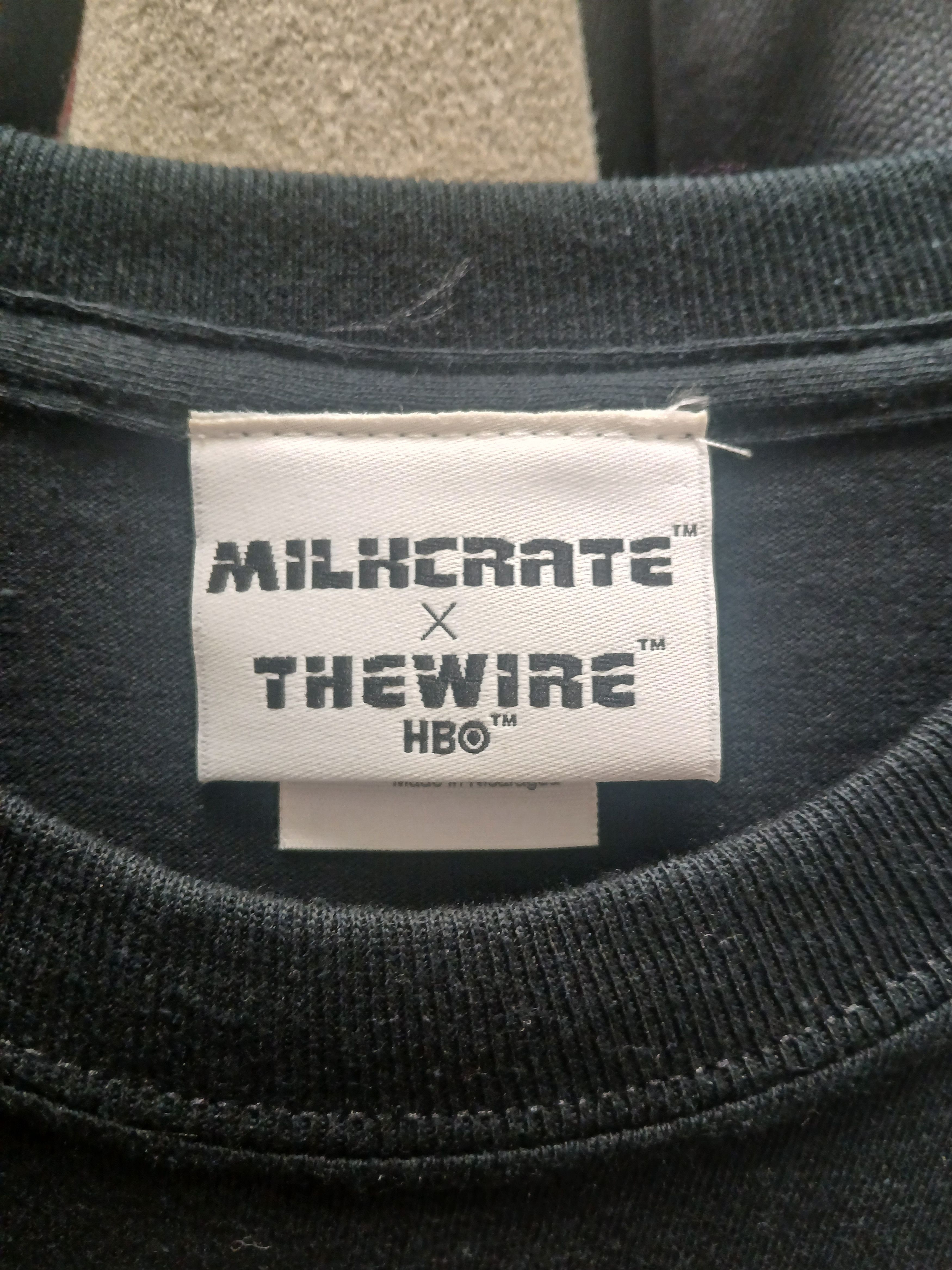 Milkcrate Athletics MILKCRATE X HBO THE WIRE XL TEE VINTAGE Size US XL / EU 56 / 4 - 3 Thumbnail