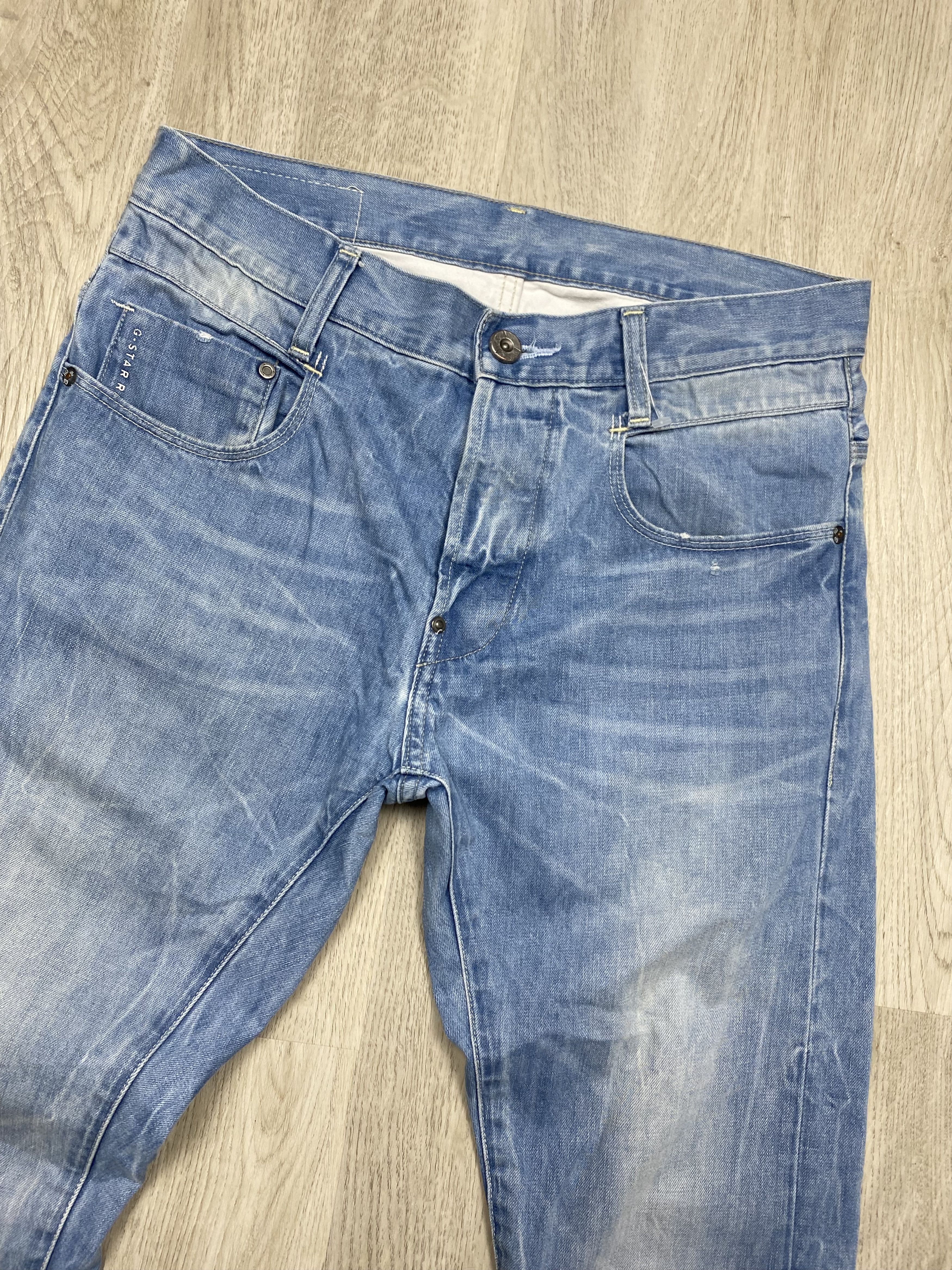 G-Star G Star Raw Vintage Mens Radar Slim Denim Pants Jeans Size US 32 / EU 48 - 2 Thumbnail