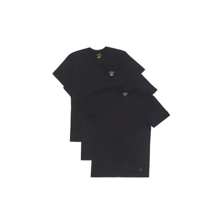 Polo Ralph Lauren Polo Ralph Lauren Men's 3-Pack Black Short-Sleeve Tees Size US XL / EU 56 / 4 - 1 Thumbnail