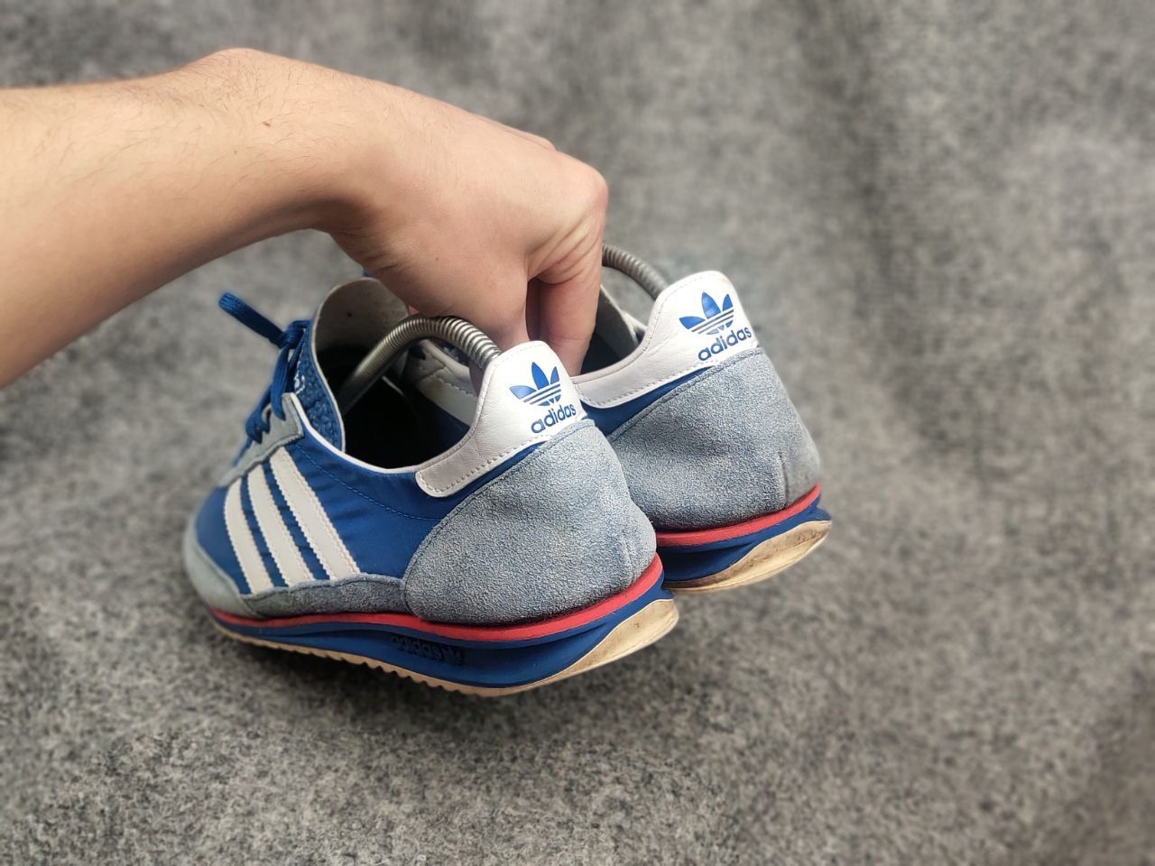 Adidas Vintage Adidas Originals SL 72 Blue Sneakers Y2K Style Shoes Size US 9.5 / EU 42-43 - 19 Thumbnail