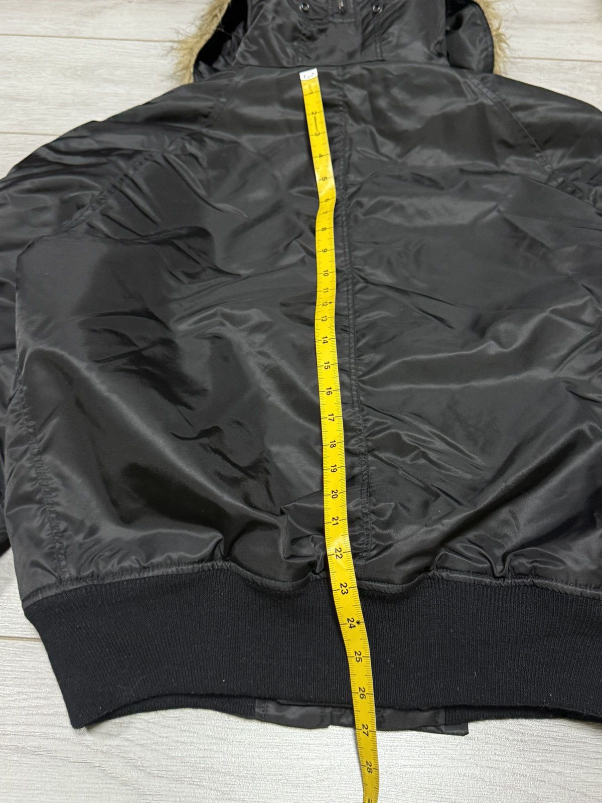MIL-TEC Miltec N-2B attached hood bomber jacket zip fur MA-1 Size US XXL / EU 58 / 5 - 12 Thumbnail