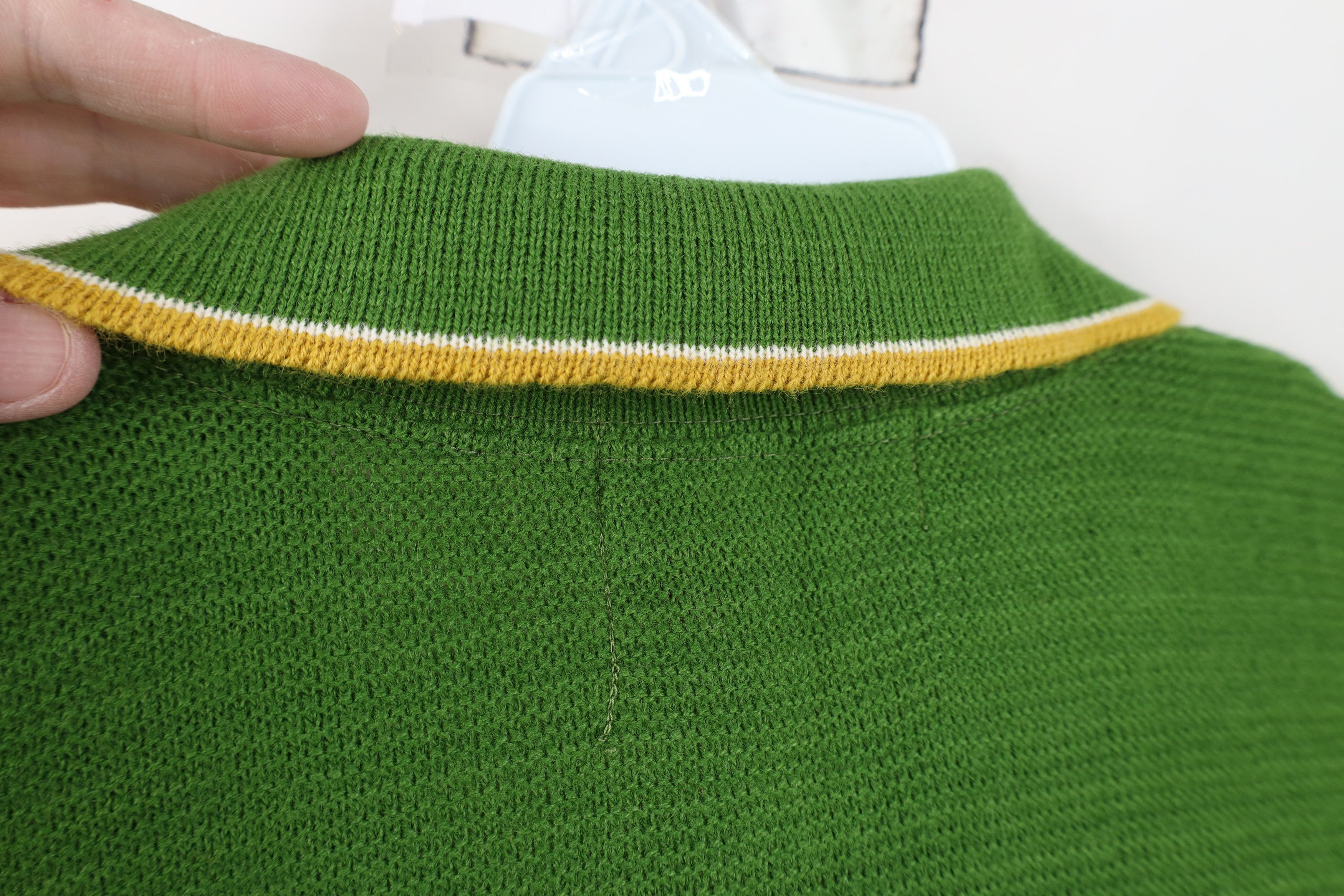 Vintage Vintage 50s 60s Streetwear Short Sleeve Collared Sweater Size US L / EU 52-54 / 3 - 8 Thumbnail