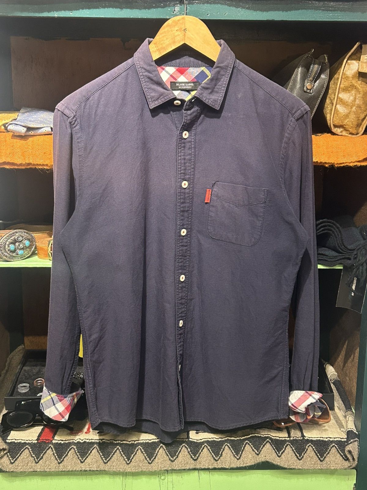 Burberry Black Label Purple Shirt