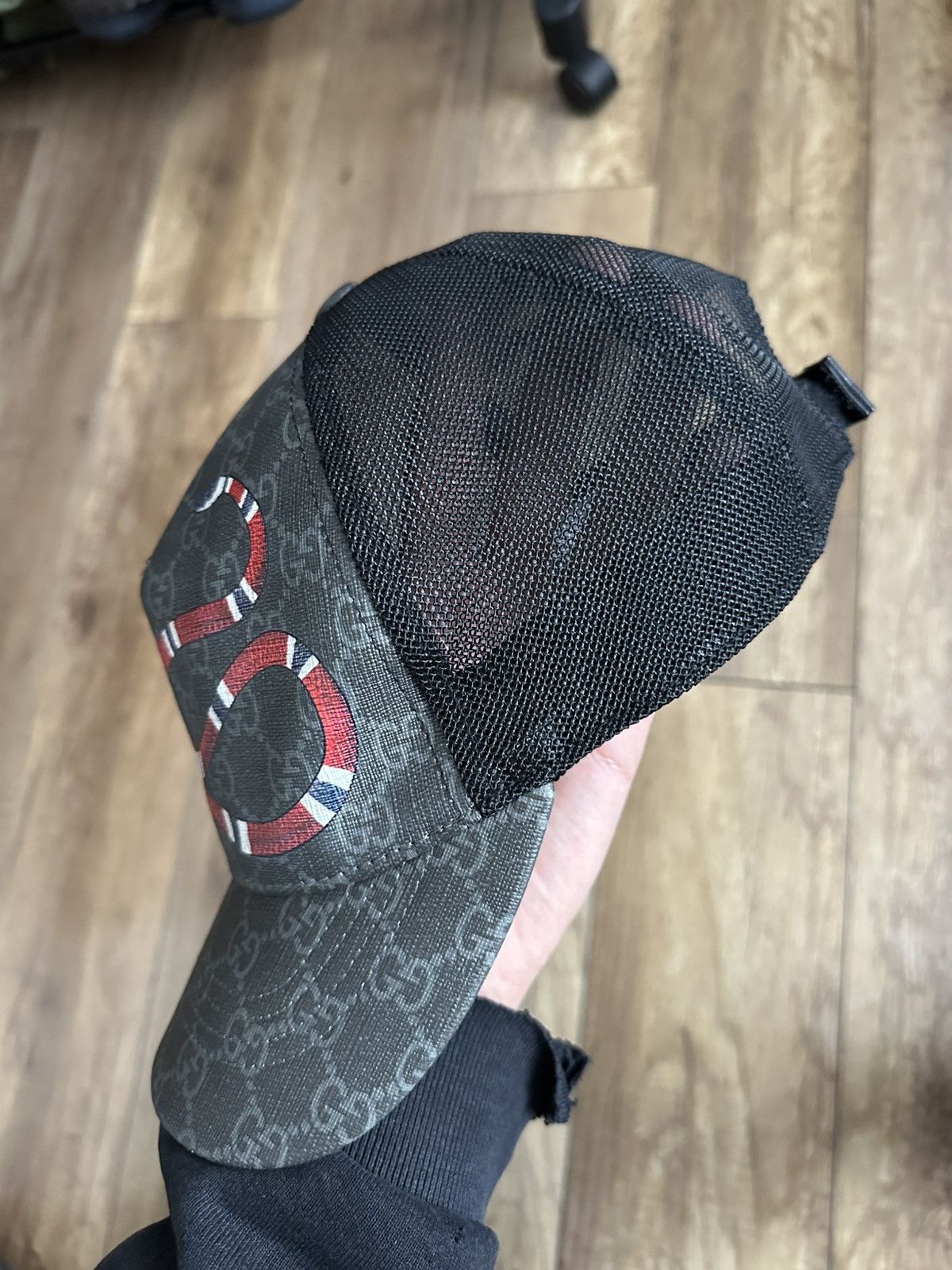 Gucci Gucci Kingsnake Baseball Cap Hat Italy Size ONE SIZE - 6 Thumbnail