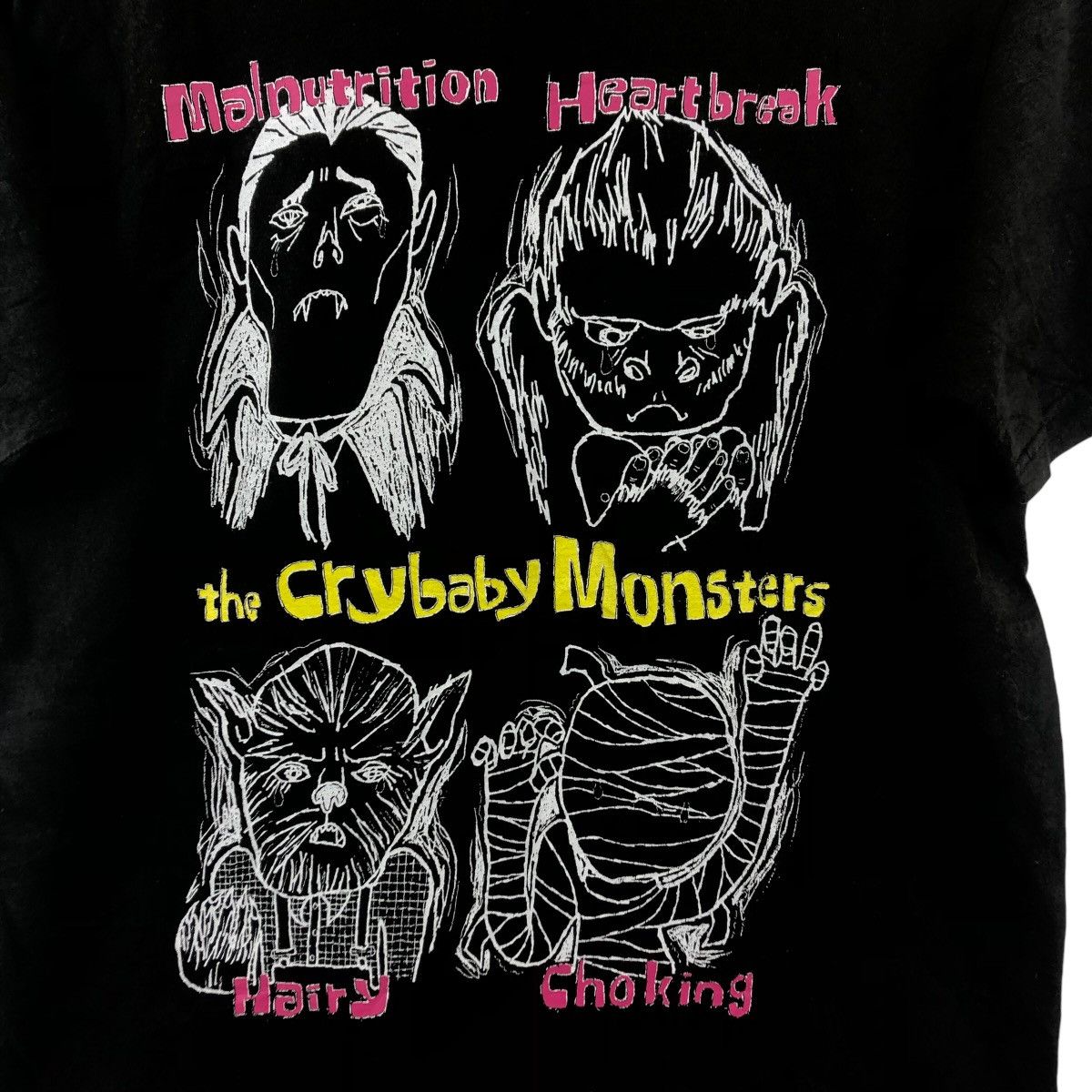 Vintage Vintage FRANKENSTEIN MOVIE FILM Crybaby Monster Manga Tee Size US M / EU 48-50 / 2 - 5 Thumbnail