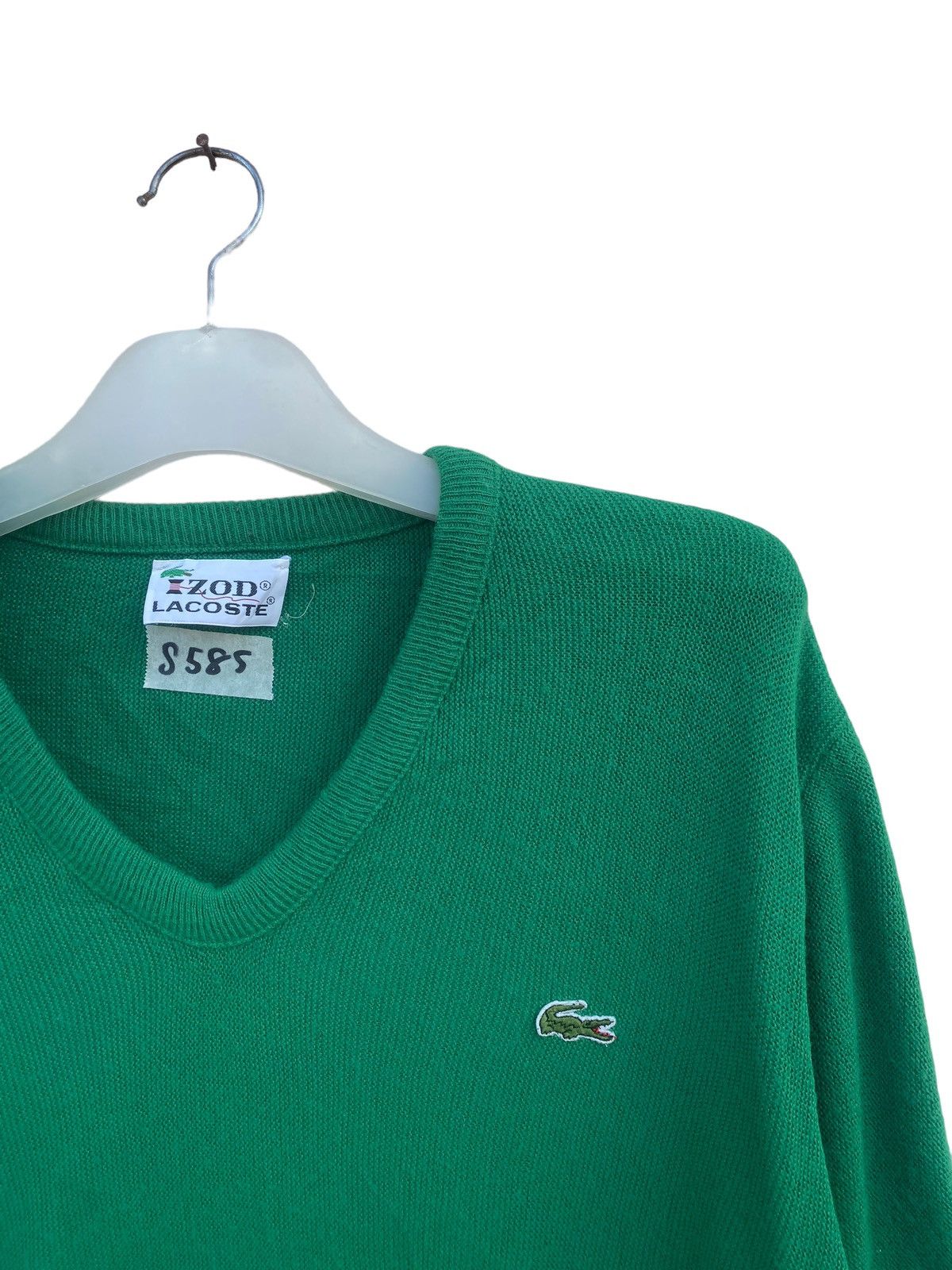 Lacoste VINTAGE IZOD LACOSTE KNITTED SWEATER Size US L / EU 52-54 / 3 - 3 Thumbnail