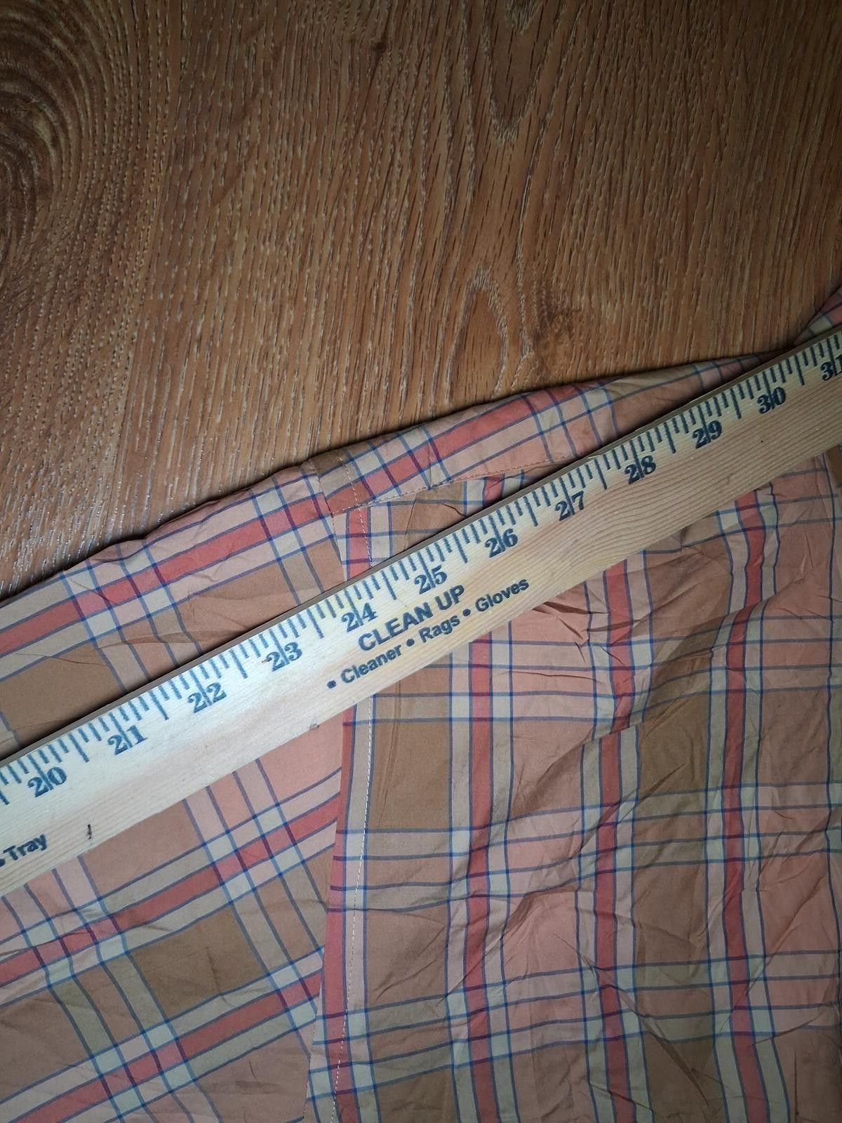 Pendleton Pendleton Button Up Shirt Mens XL Orange Check Cotton Size US XL / EU 56 / 4 - 9 Thumbnail