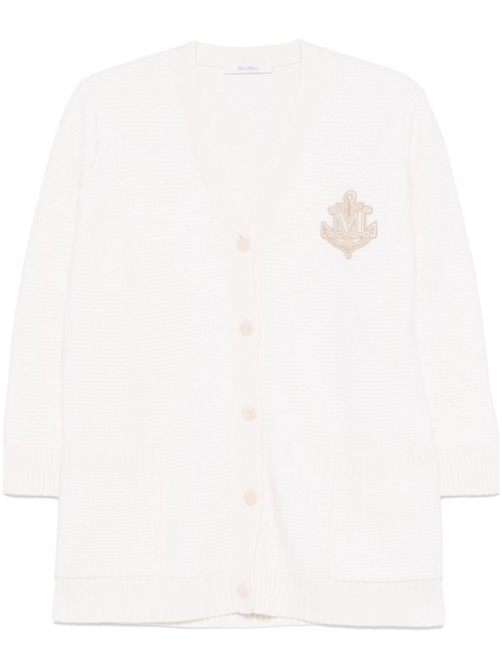 Max Mara WOOL AND CASHMERE CARDIGAN Size S / US 4 / IT 40 - 1 Thumbnail