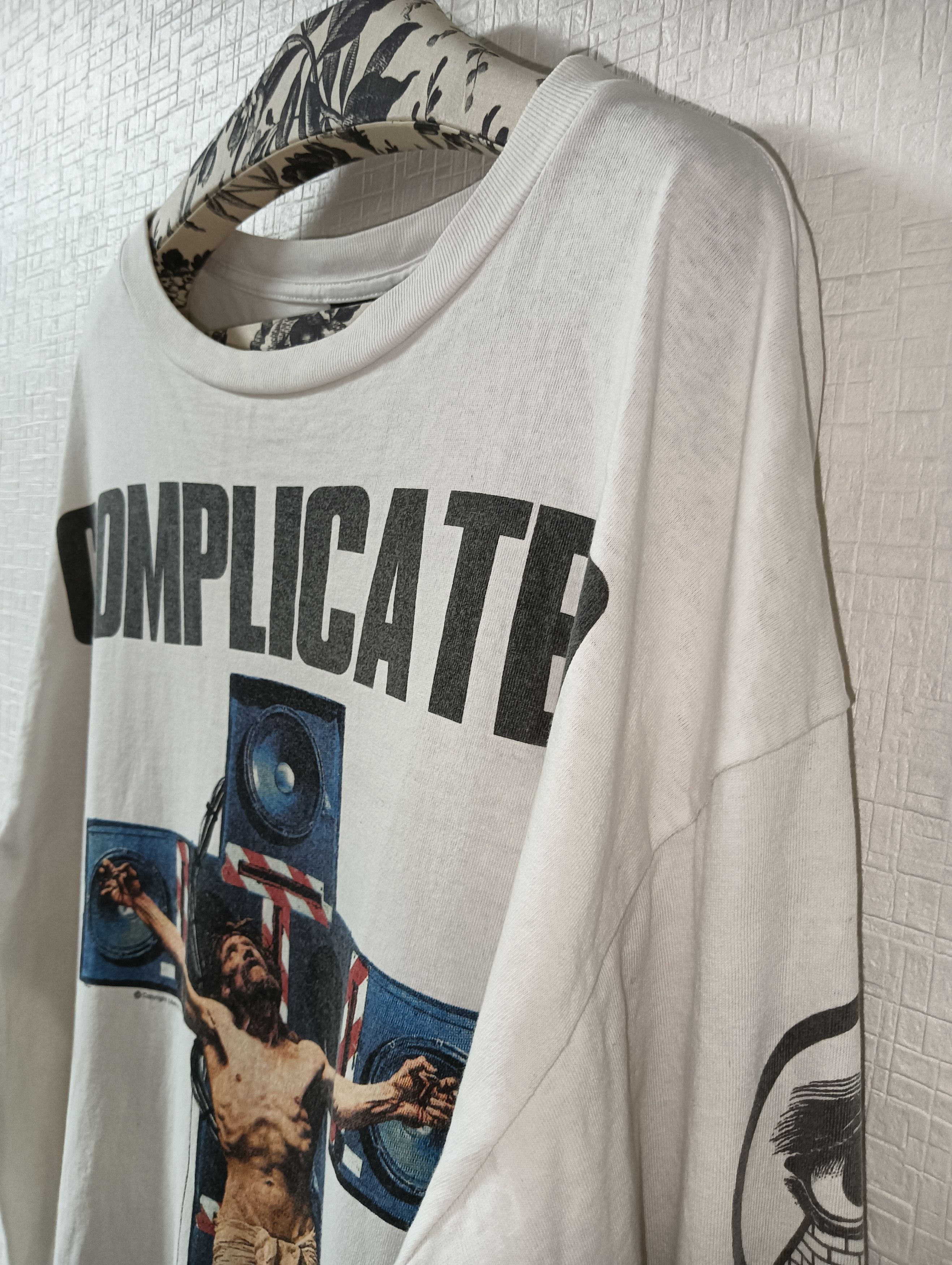 Saint Michael Kosuke Kawamura 'Complicated' Jesus L/S Tee Size US L / EU 52-54 / 3 - 3 Thumbnail