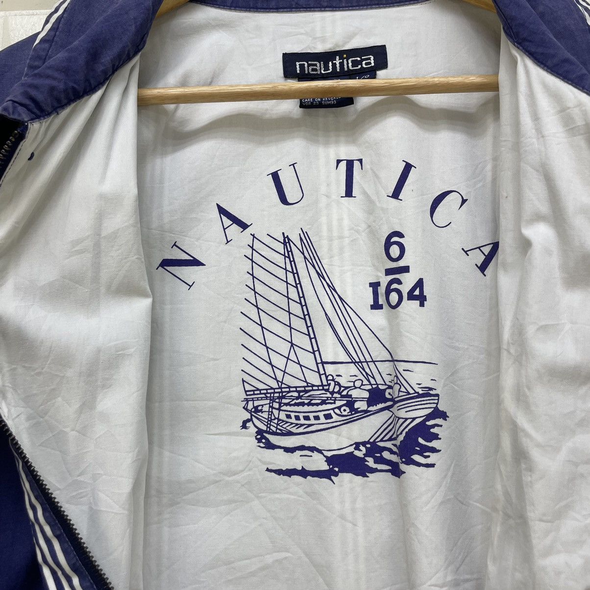 Nautica 🔥Vintage Nautica Stripe Down Jacket Size US M / EU 48-50 / 2 - 8 Thumbnail