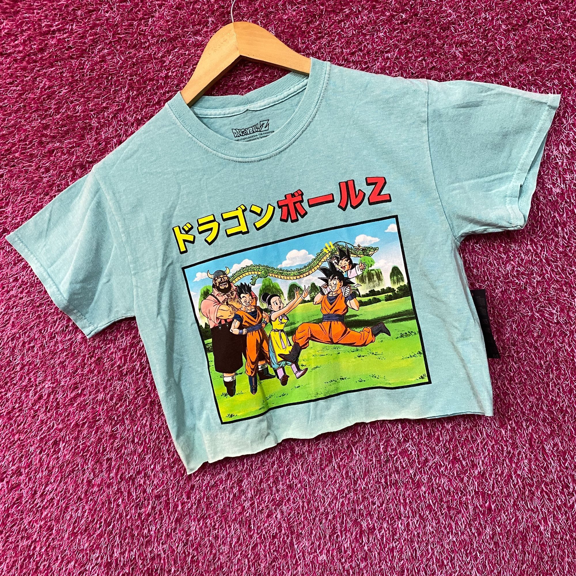 Other Dragon Ball Z Goku Family Graphic Design Anime Crop Top Sma Size S / US 4 / IT 40 - 3 Thumbnail