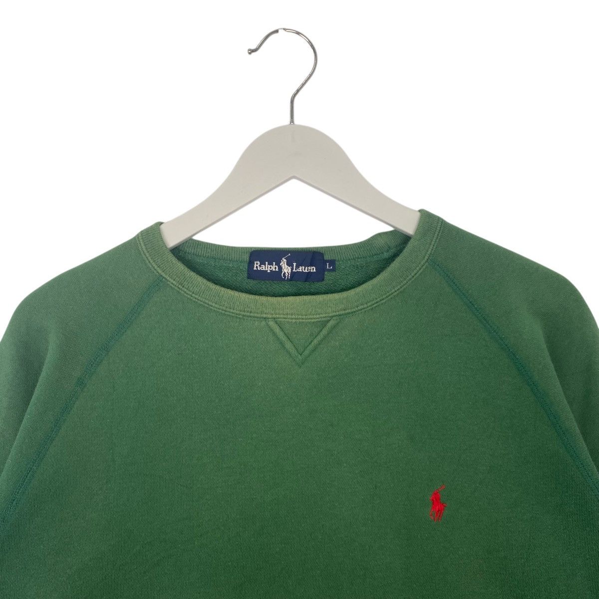 Other Vintage Polo Ralph Lauren Small Pony Crewneck Green Size M Size US M / EU 48-50 / 2 - 4 Thumbnail
