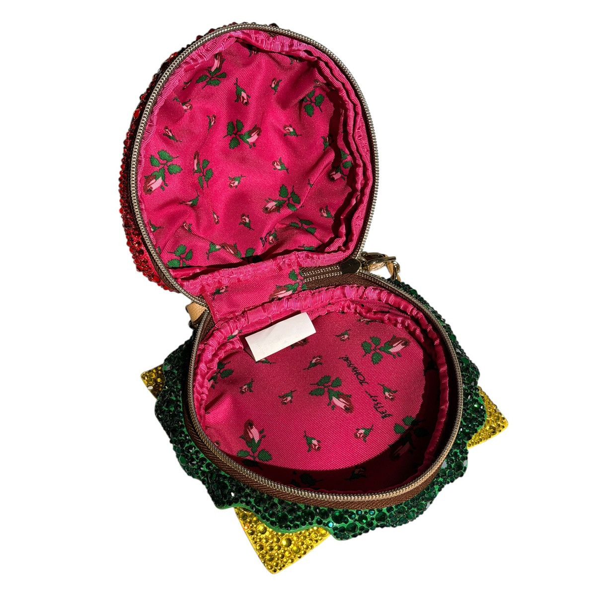 Betsey Johnson Crystal embellished hamburger bag Size ONE SIZE - 4 Thumbnail