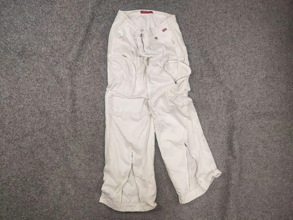 Miss Sixty Vintage Y2K Miss Sixty Parachute Low Rise Cargo Zip Pants Size 30" / US 8 / IT 44 - 1 Thumbnail