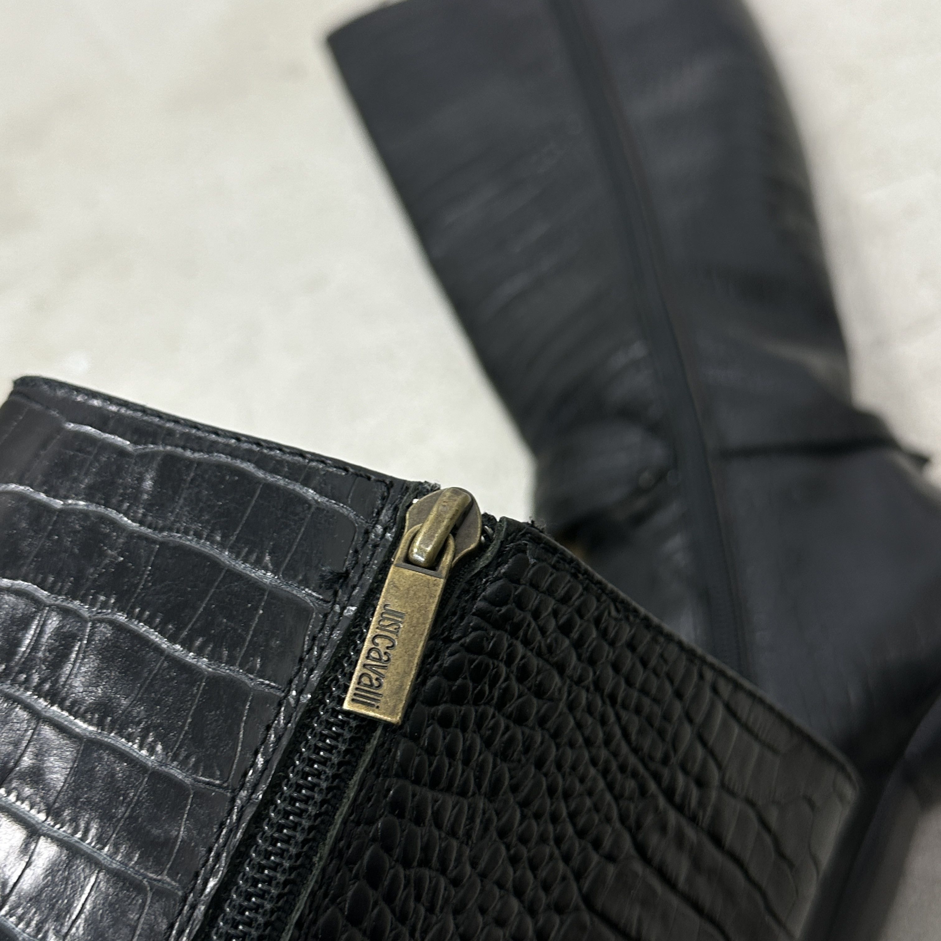 Roberto Cavalli Vintage Avant Garde Opium Roberto Cavalli Boots Y2K Size US 10 / IT 40 - 13 Thumbnail