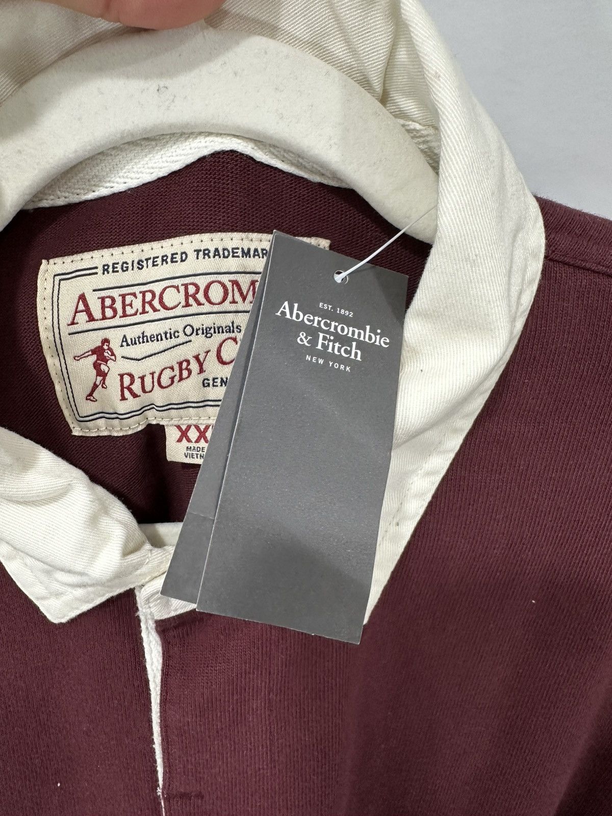 Abercrombie & Fitch Vintage 90s Abercrombie & Fitch Rugby NWT XXL Size US XXL / EU 58 / 5 - 5 Thumbnail