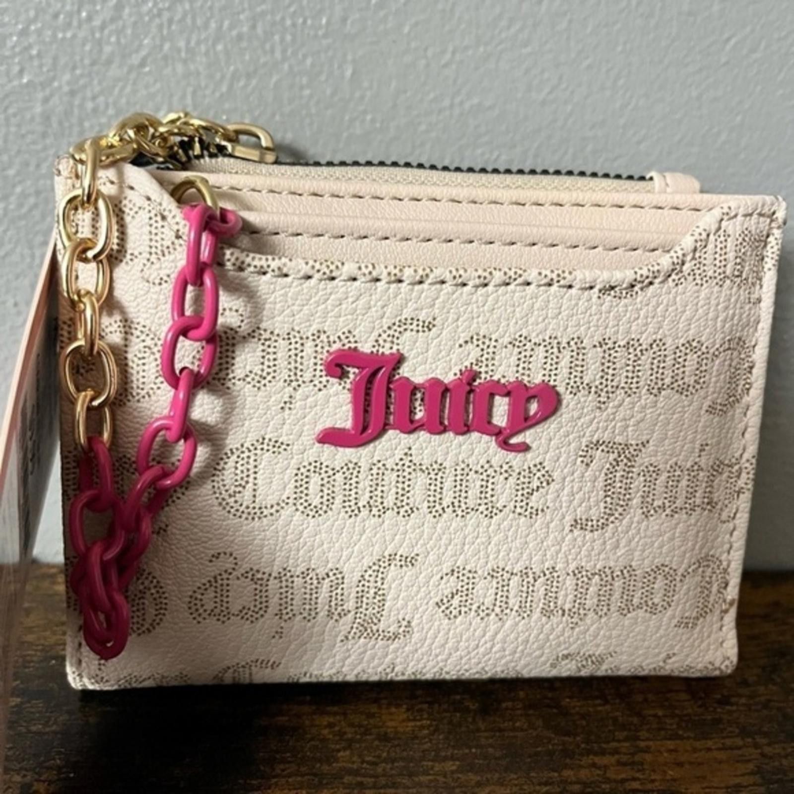 Juicy Couture Jeans Juicy Couture Cant Tame Her Bibold Wallet Card Holder Size ONE SIZE - 1 Thumbnail
