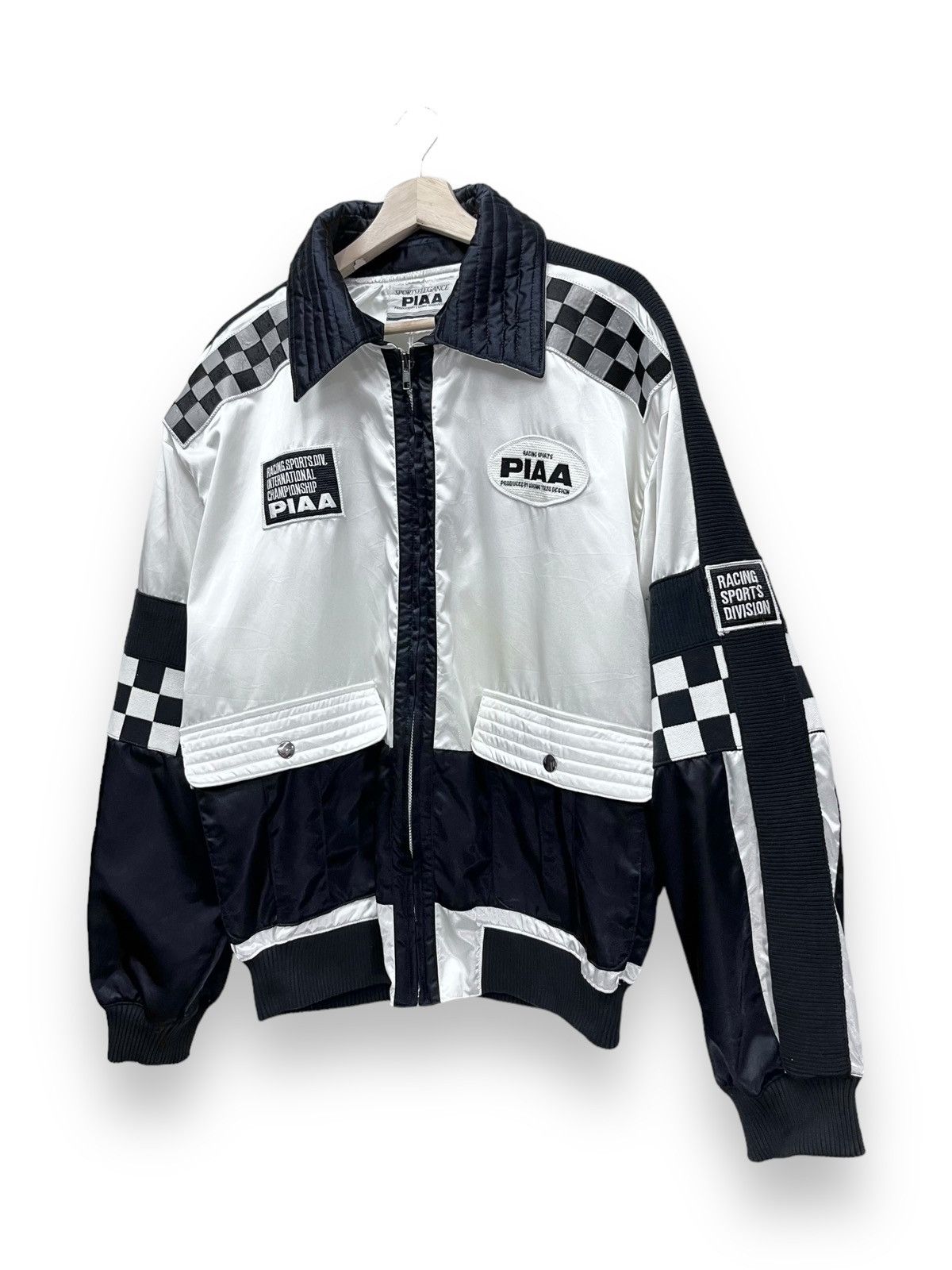 Vintage FYE🔥Vtg 90’s PIAA RACING SPORTS Nylon Bomber Style Jacket Size US L / EU 52-54 / 3 - 7 Thumbnail