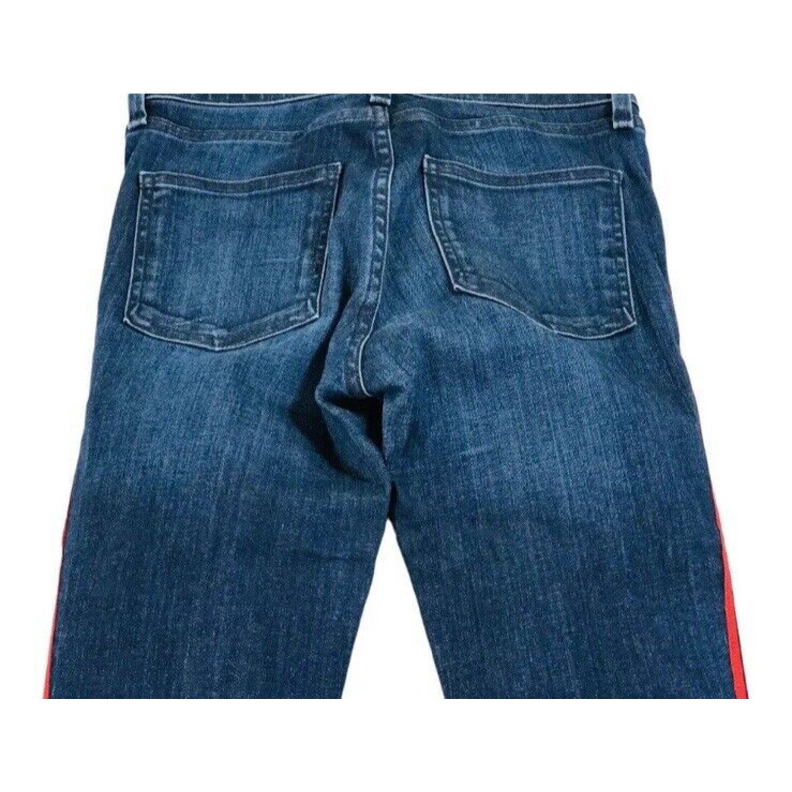 Veronica Beard Veronica Beard Carolyn Crop Baby Boot Jeans 27 Blue Tuxedo Size 27" / US 4 / IT 40 - 7 Thumbnail