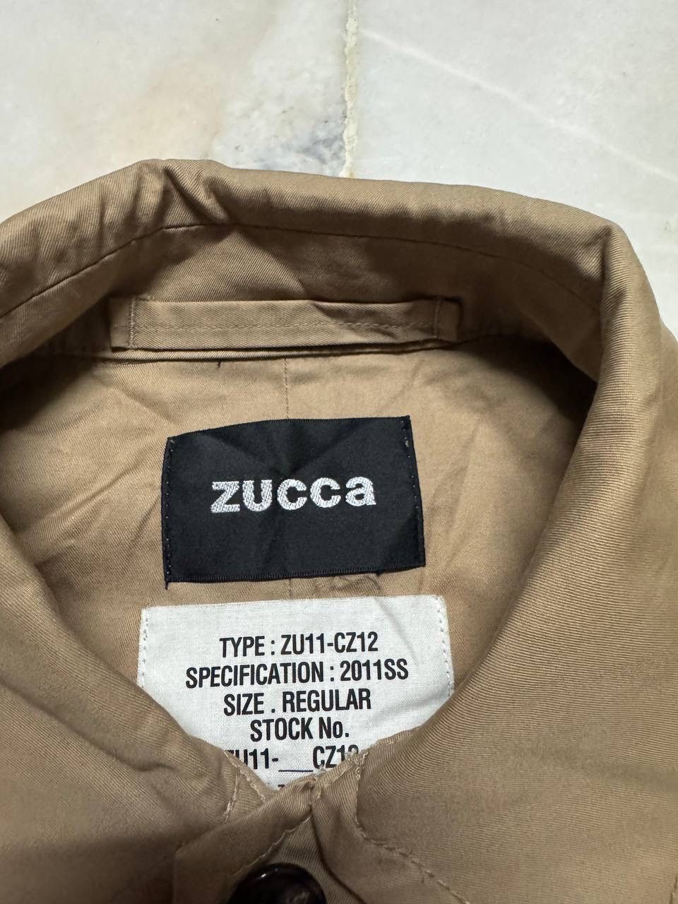 CABANE de ZUCCa ZUCCA CABANE DE ZUCCA FASHION JACKET BEIGE Size US L / EU 52-54 / 3 - 8 Thumbnail