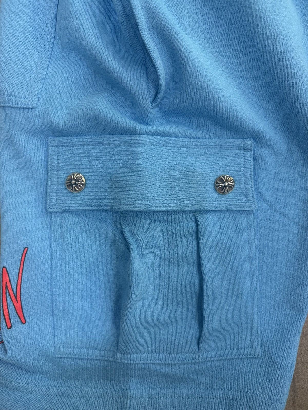 Chrome Hearts Chrome Hearts x Matty Boy Brain New Shorts Blue Size S Size US 30 / EU 46 - 9 Thumbnail