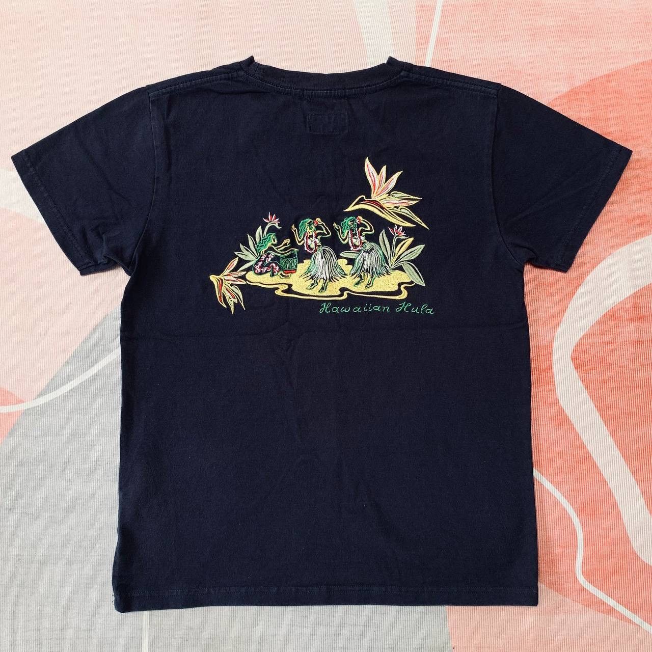 Toyo Enterprises Sun Surf X Beams Hawaii Embroidery Pocket Tees Size US XS / EU 42 / 0 - 1 Thumbnail